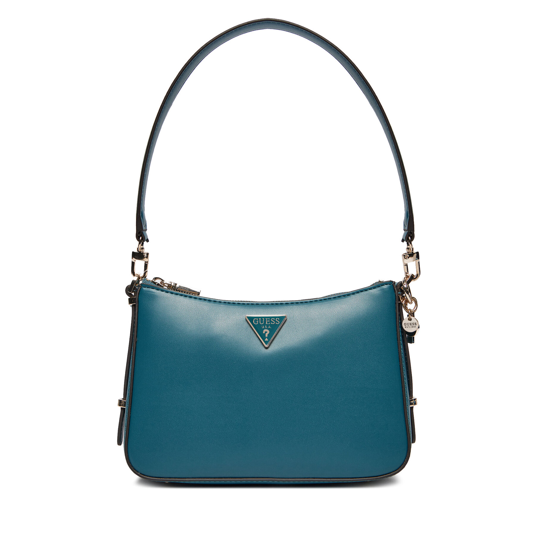 Guess Τσάντα Guess Daryna 2 Comp Satche HWVG94 93180 Τυρκουάζ