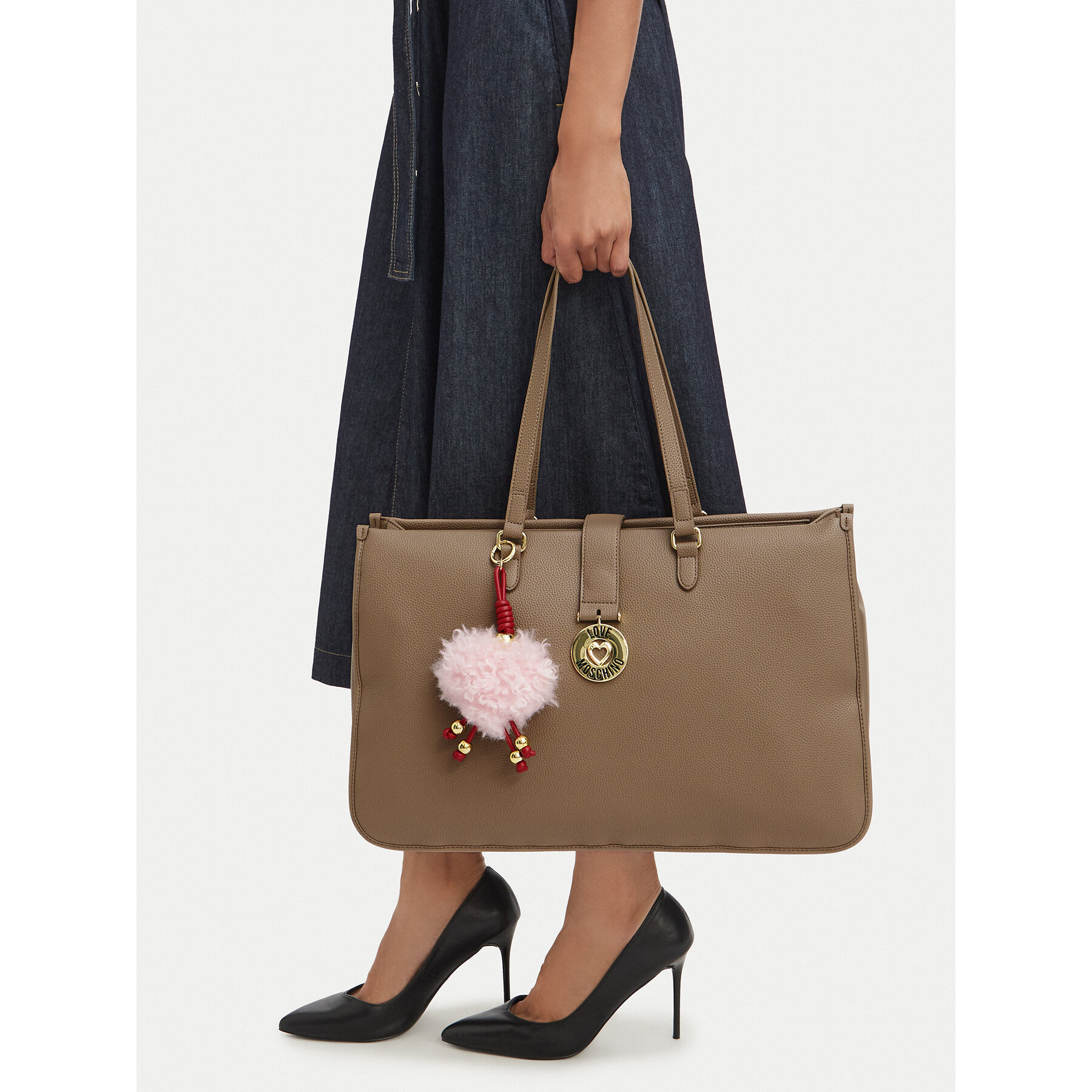 Дамска чанта LOVE MOSCHINO JC4239PP0PKI0105 Бежов