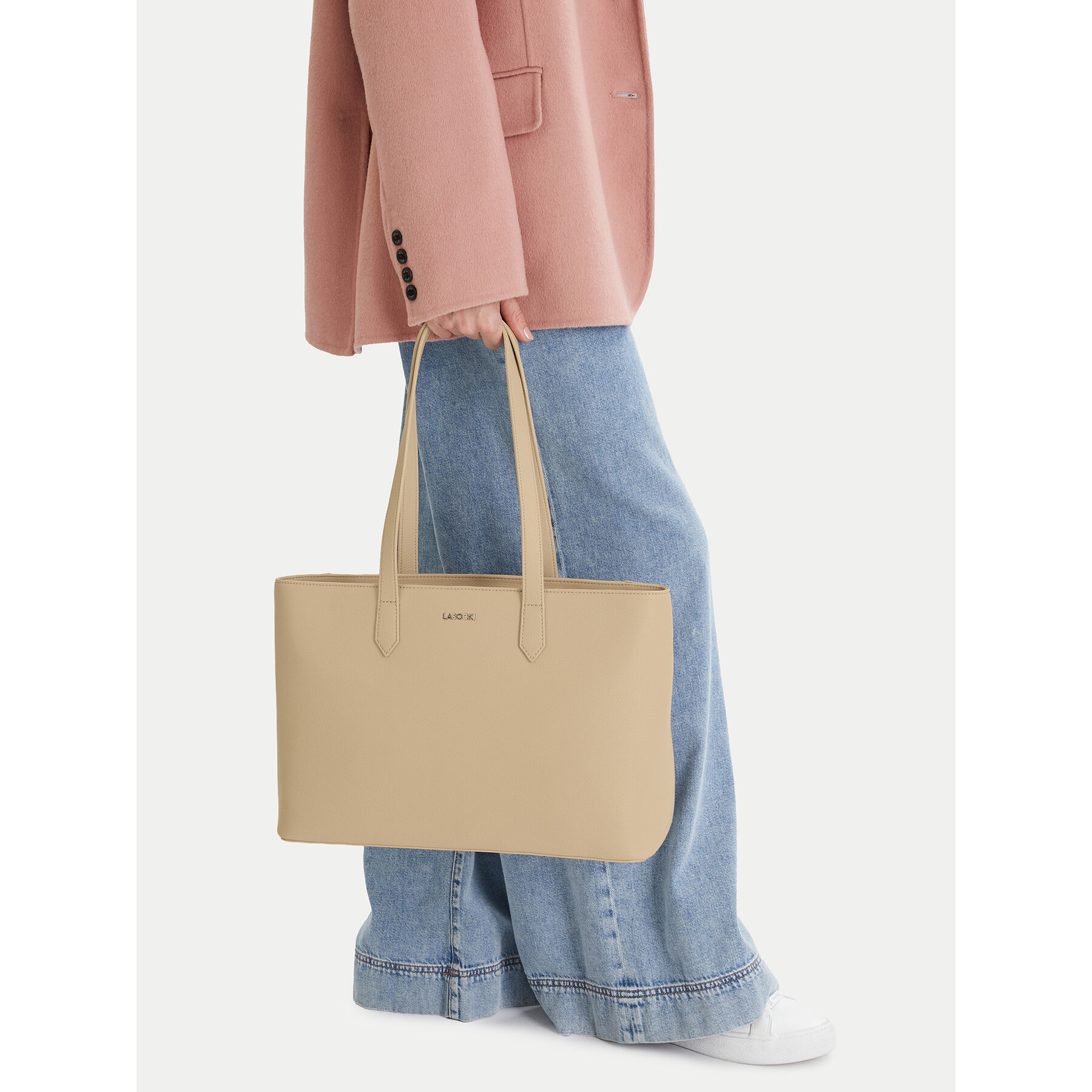 Дамска чанта Lasocki CEO-LSK-M-023-07 Бежов