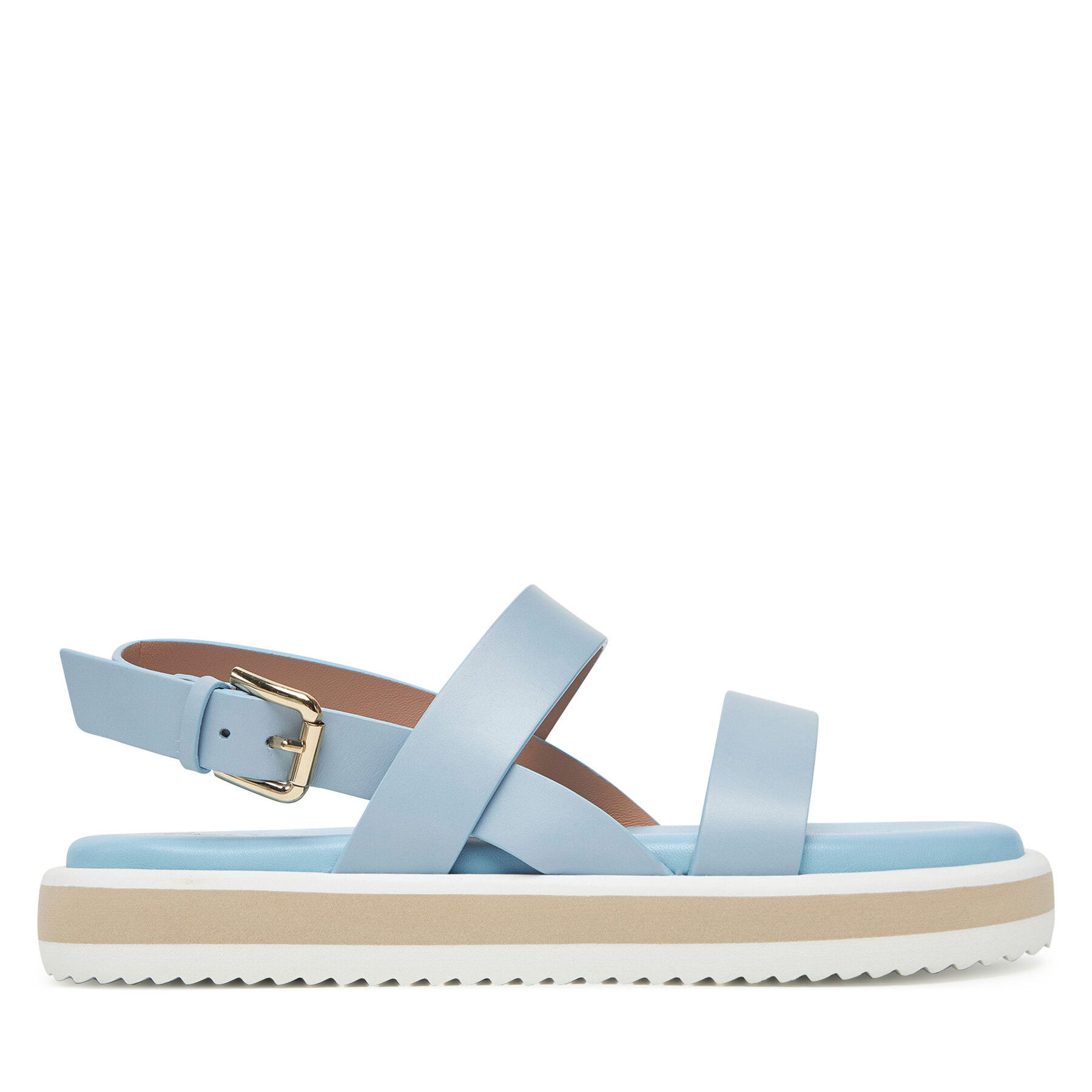Sandále Pollini SA16483G0MTC0712 Modrá