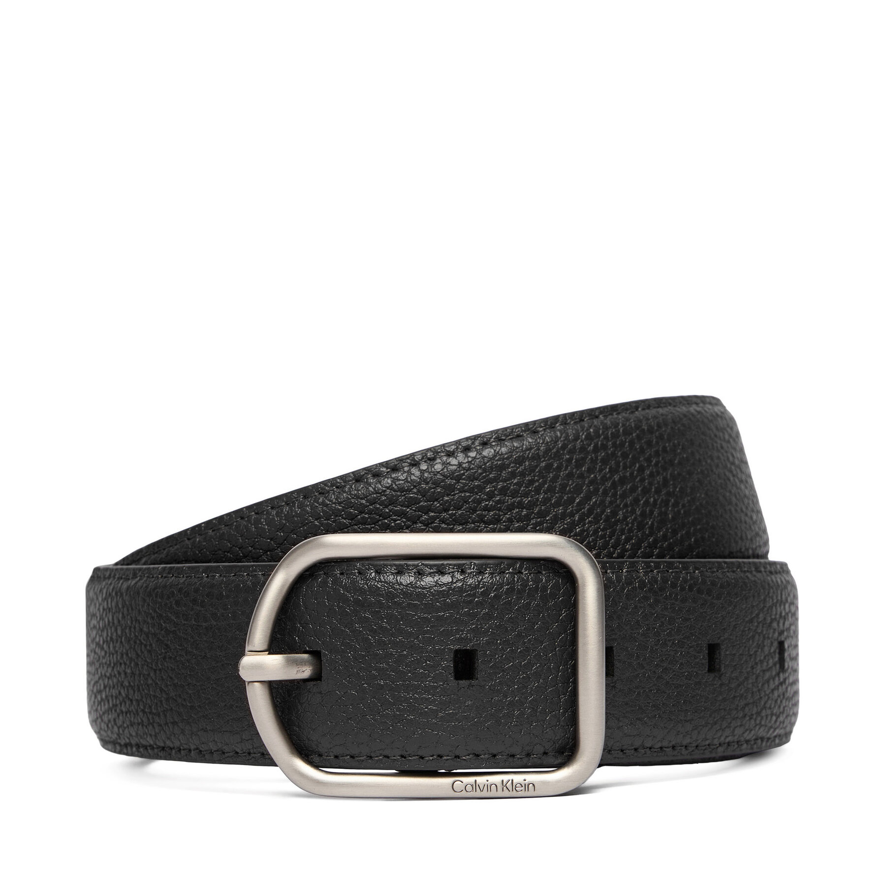 Curea pentru Bărbați Calvin Klein Round Buckle 35Mm LV04D7024G Negru