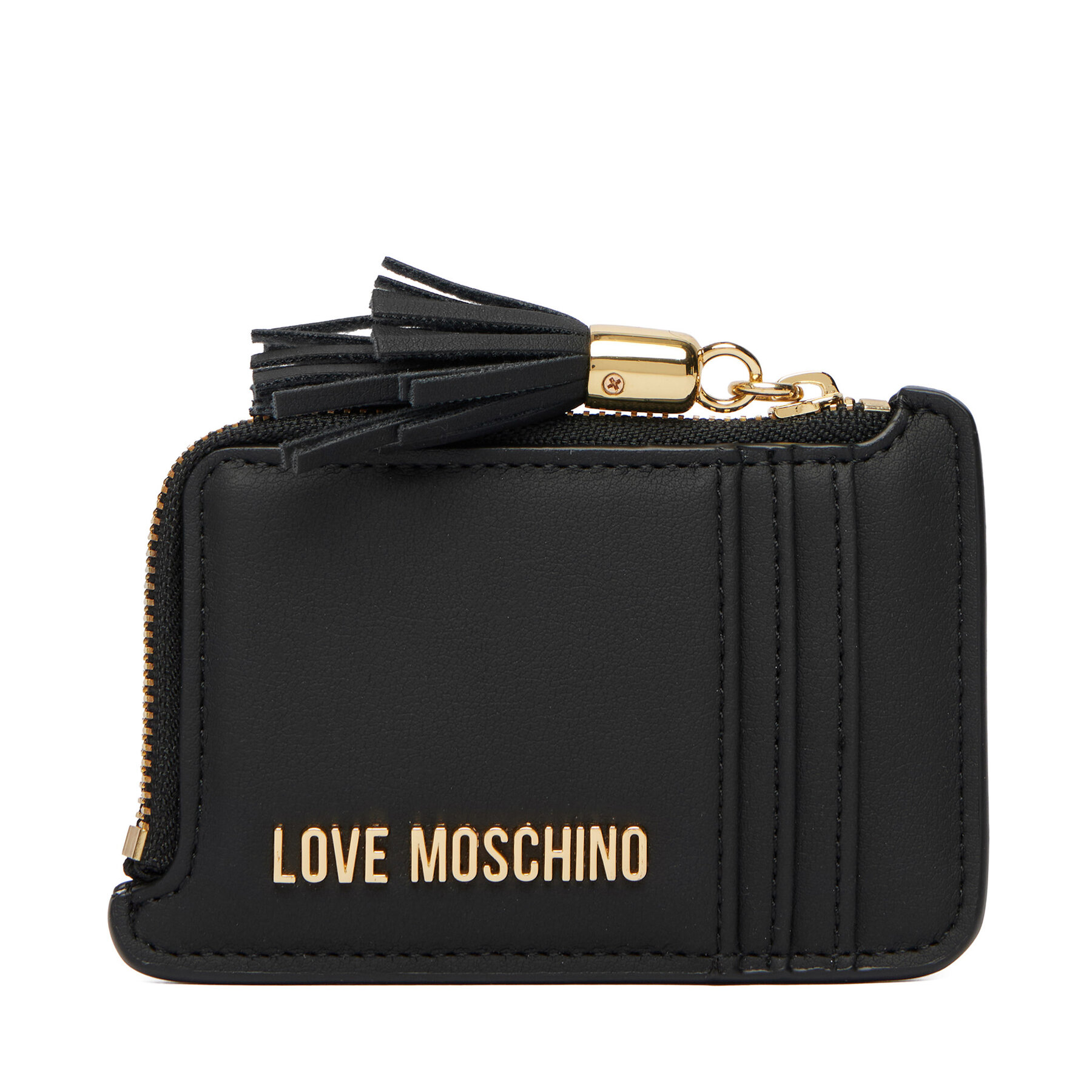 Puzdro na kreditné karty LOVE MOSCHINO JC5691PP1OKD0000 Čierna