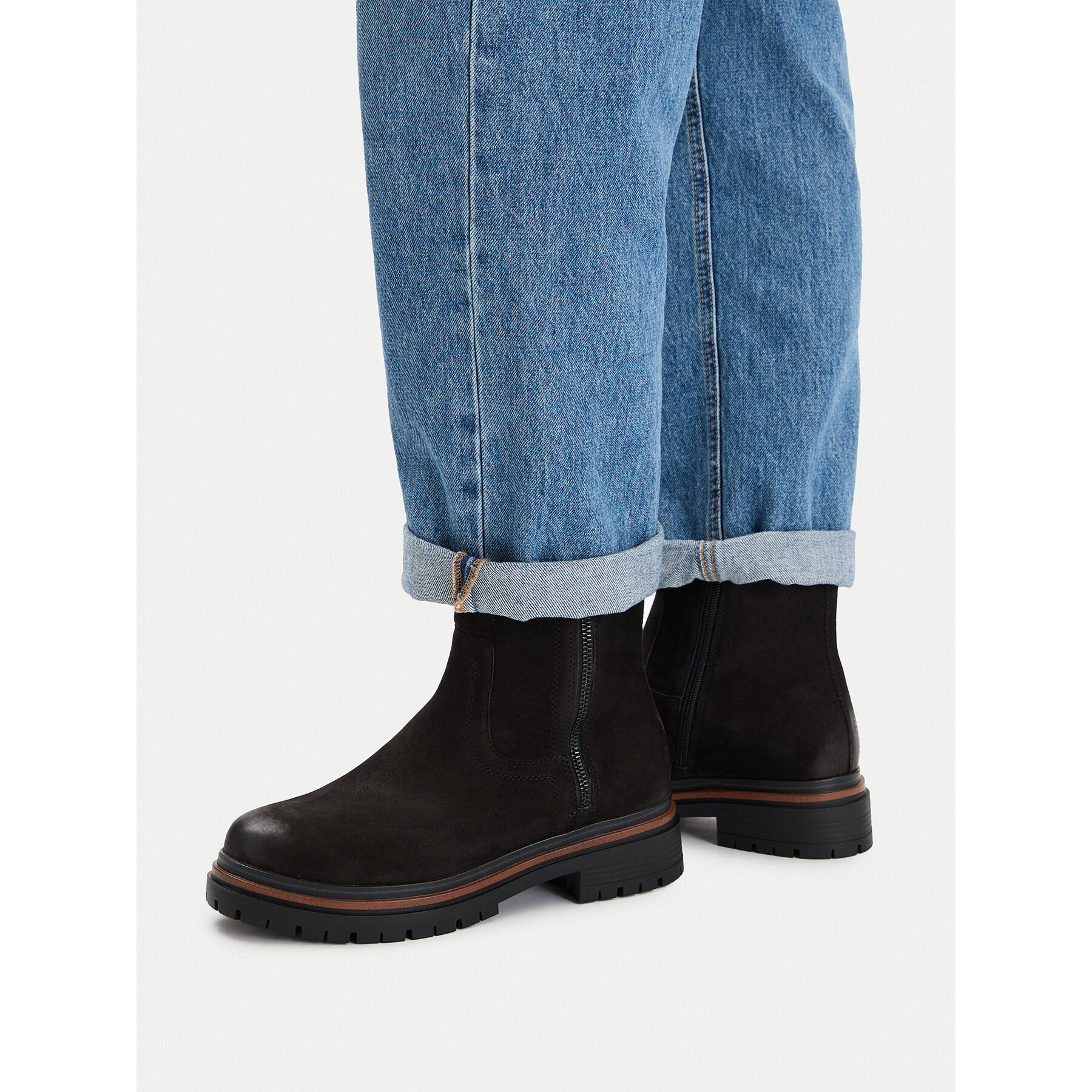 Botine Caprice 9-25401-45 Negru