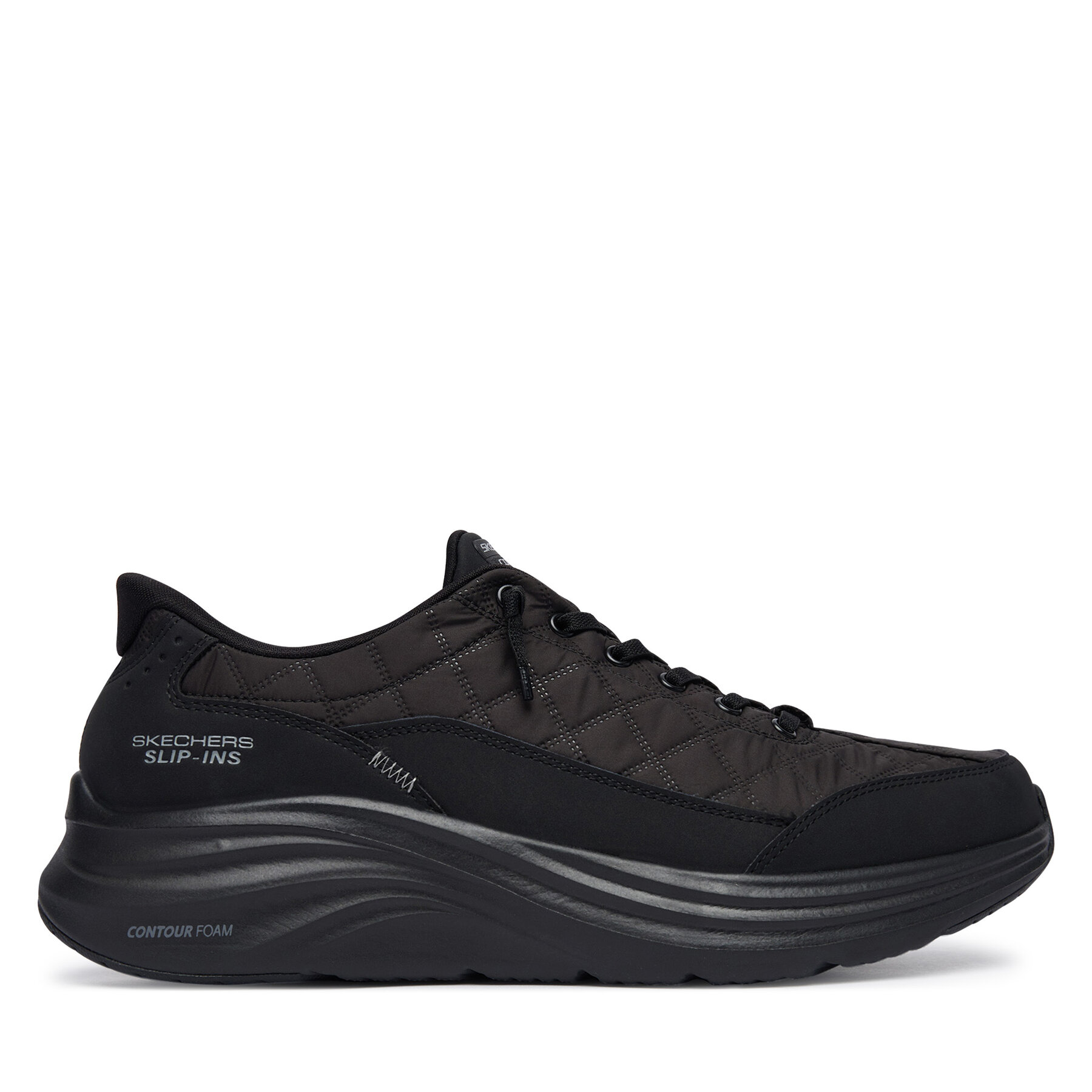 Αθλητικά Skechers Slip-Ins: Contour Foam - Cozy Fit 232619/BBK Μαύρο