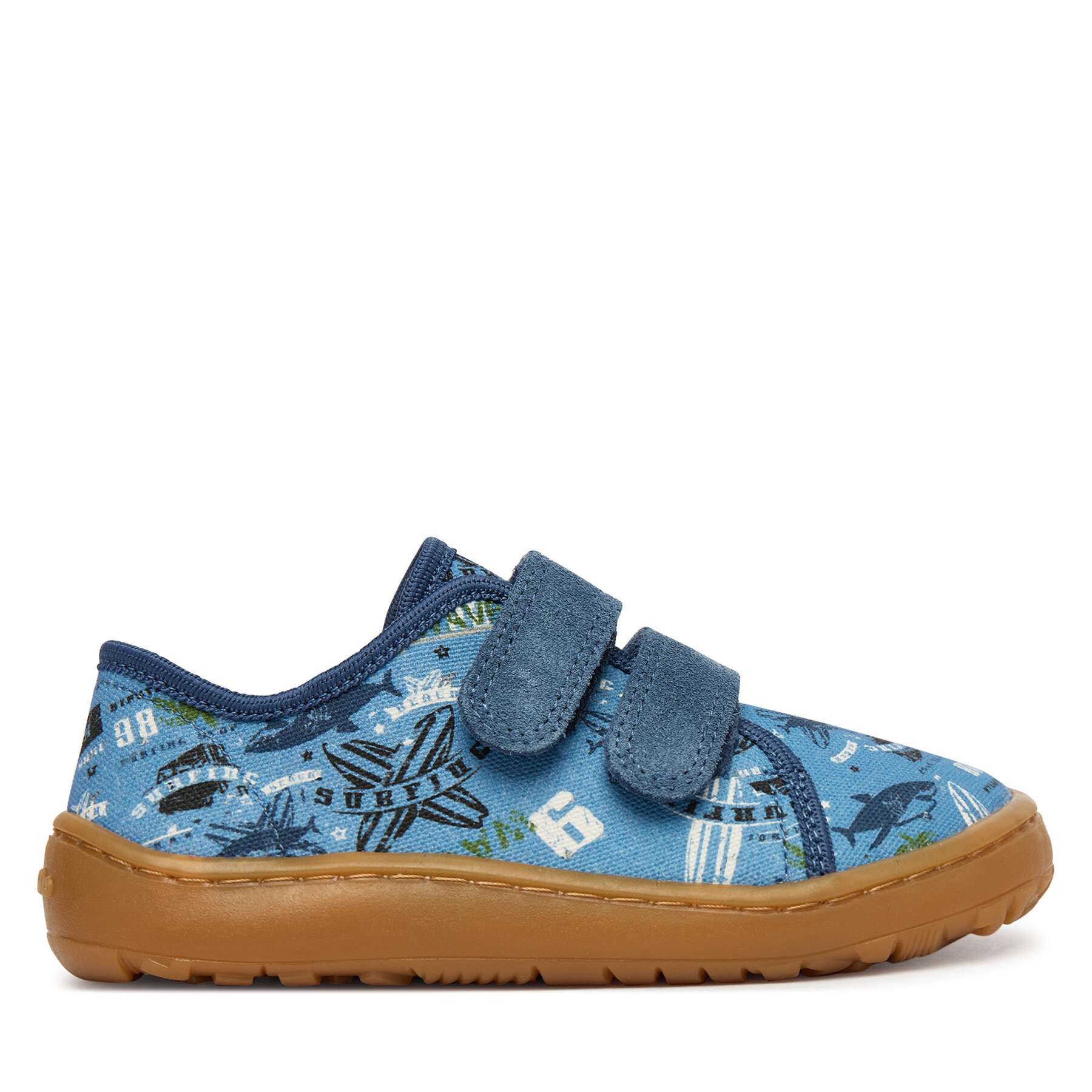 Copati Froddo Barefoot Canvas G1700440-6 S Modra