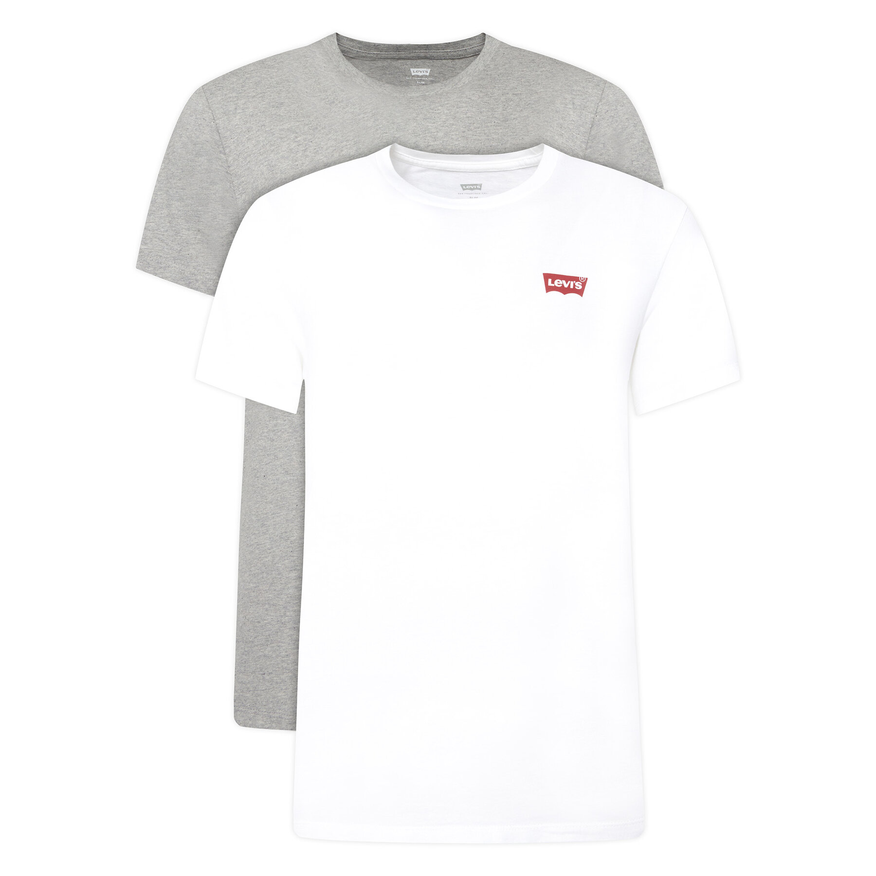 Levi's Σετ 2 T-Shirts 79681-0001 Έγχρωμο Slim Fit
