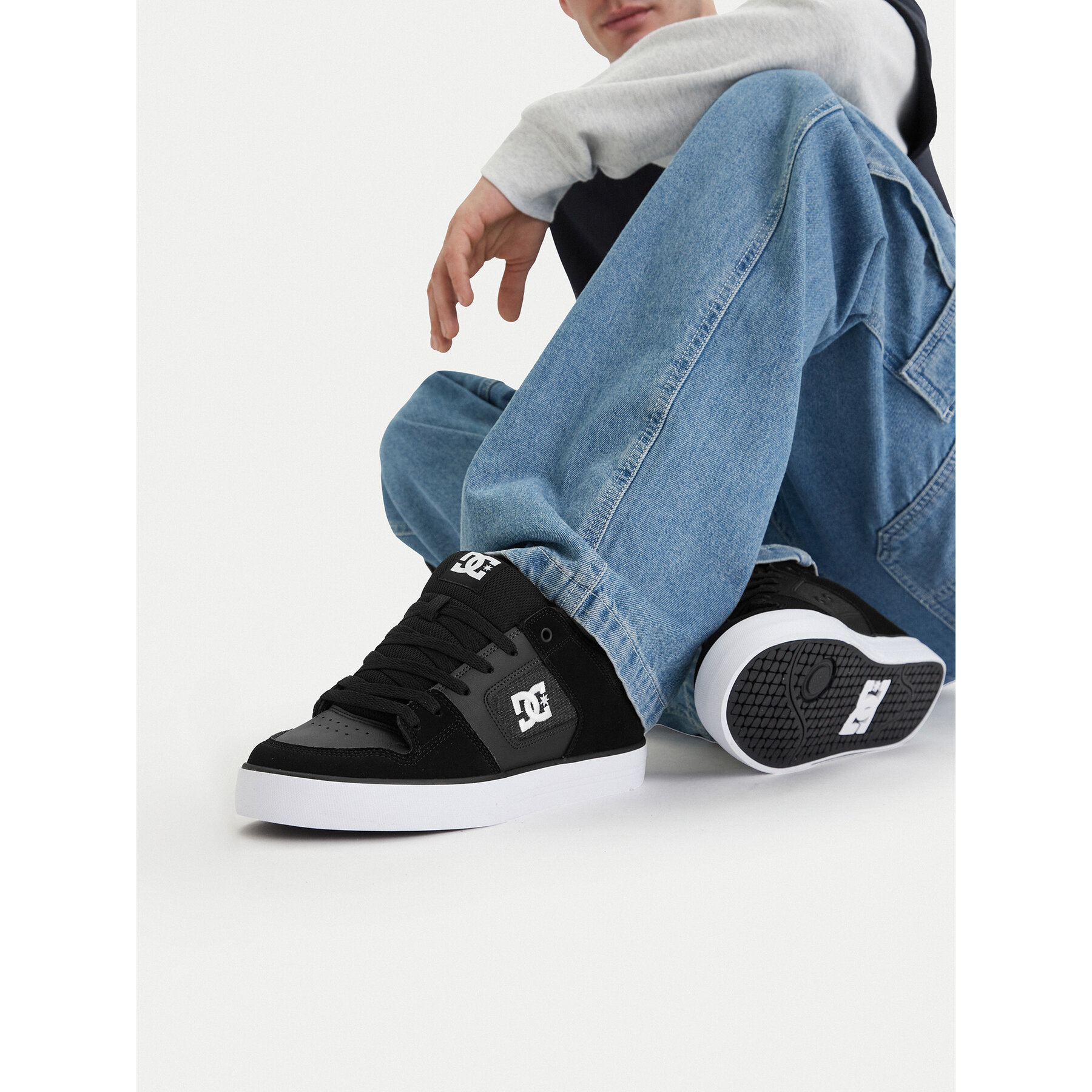 Sneakers DC Shoes EO-PURE DC01782006 Negru
