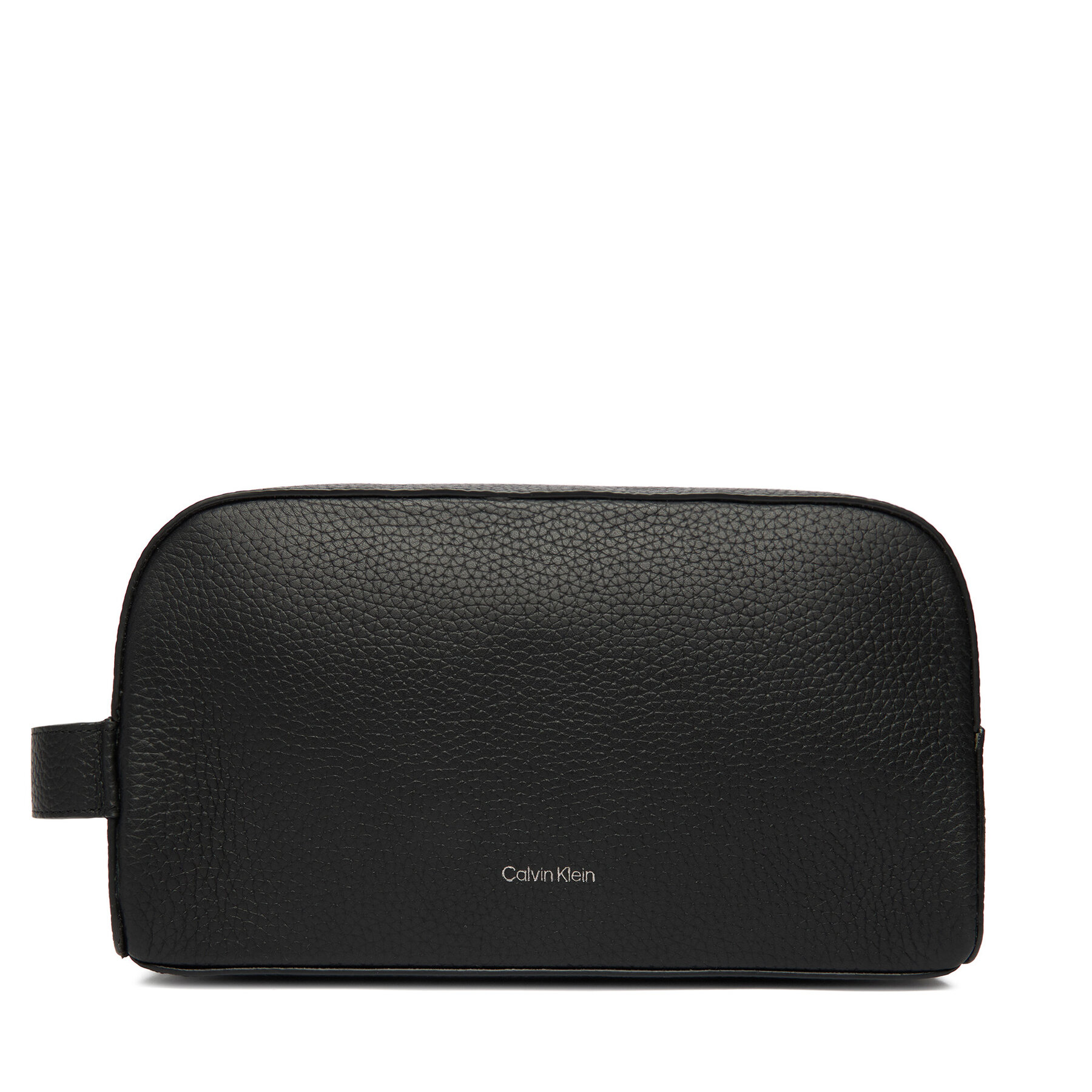 Kozmetická taštička Calvin Klein Foil Emboss Dopp Kit LV04D1031G Čierna
