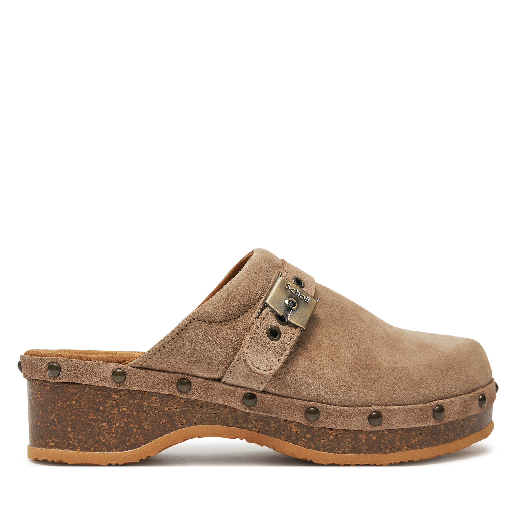 Mules / sandales de bain Scholl Pescura Clog 50 Cork F31632 2361 380 Beige