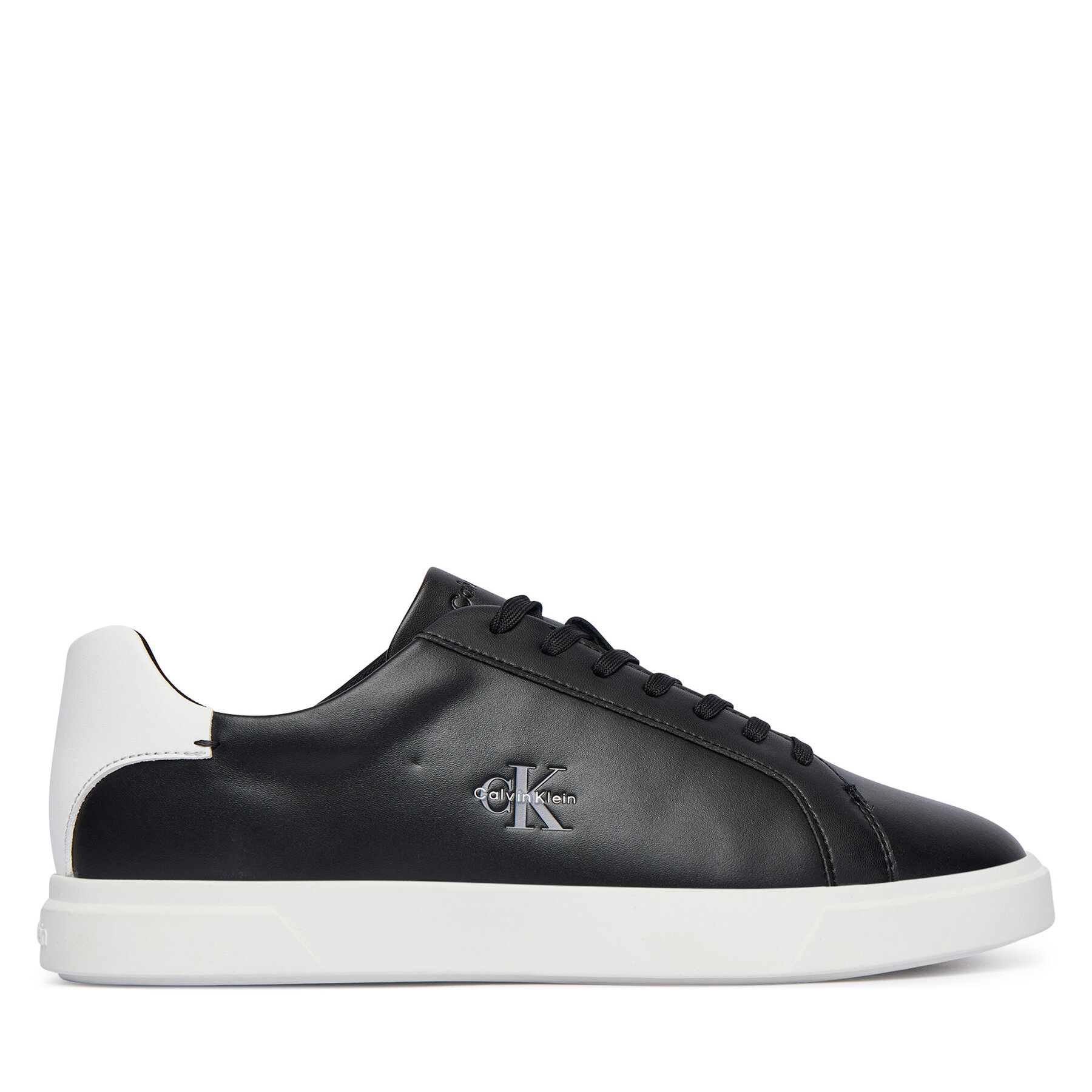 Tenisice Calvin Klein Low Prof Cupsole Lth HW0HW03295 Crna