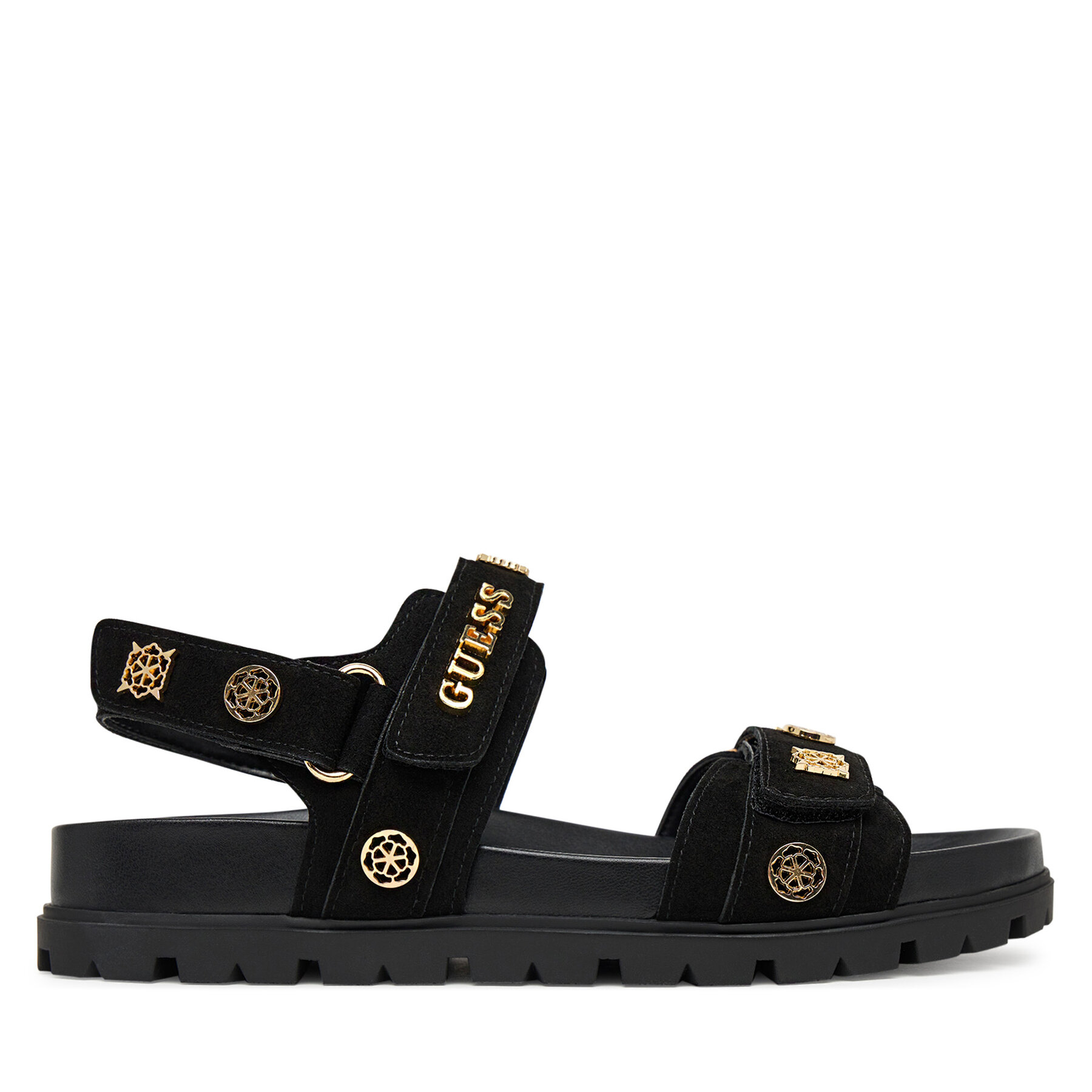 Szandál Guess FLPFLO ESU03 Fekete