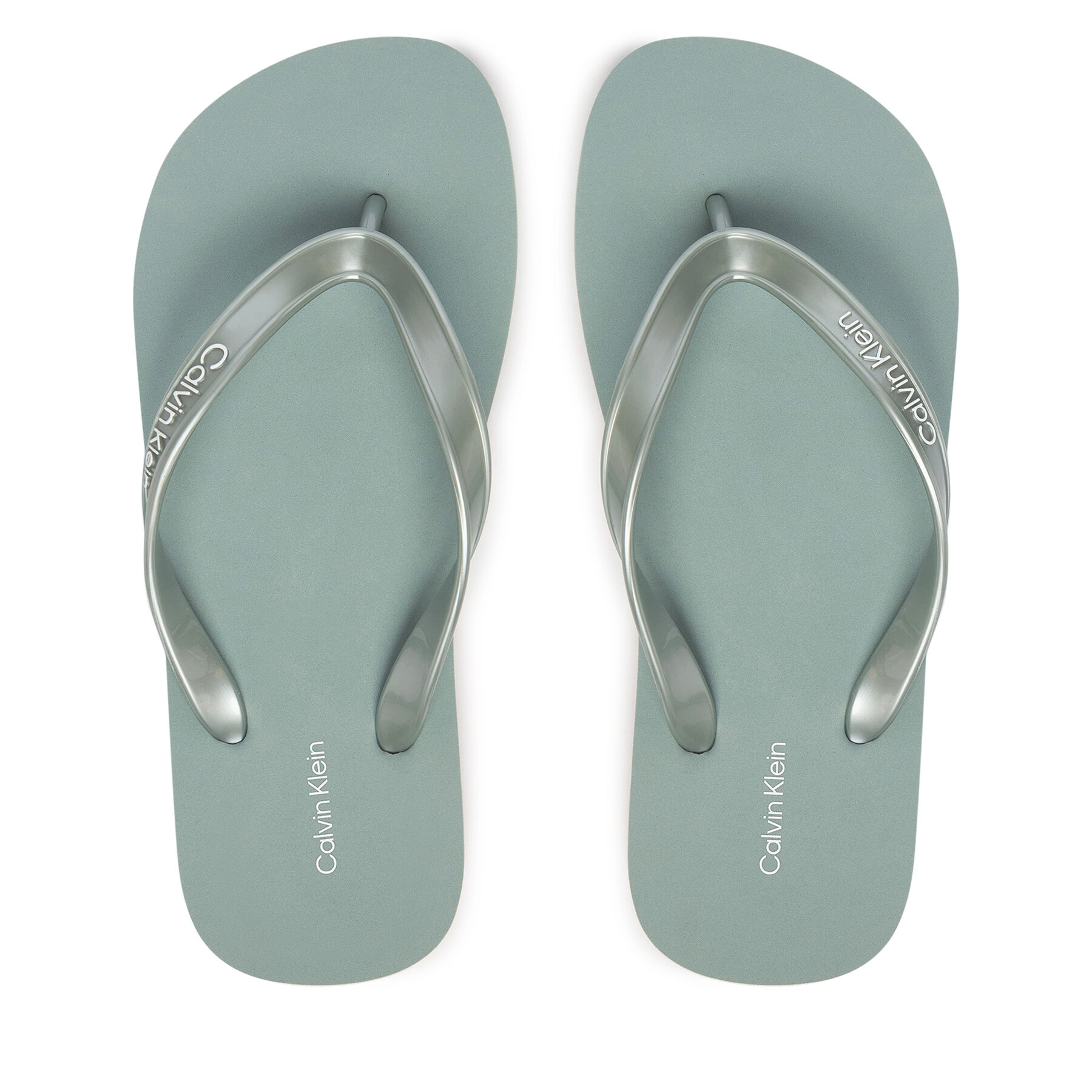 Flip flop Calvin Klein Arwa HW0HW02956 Verde