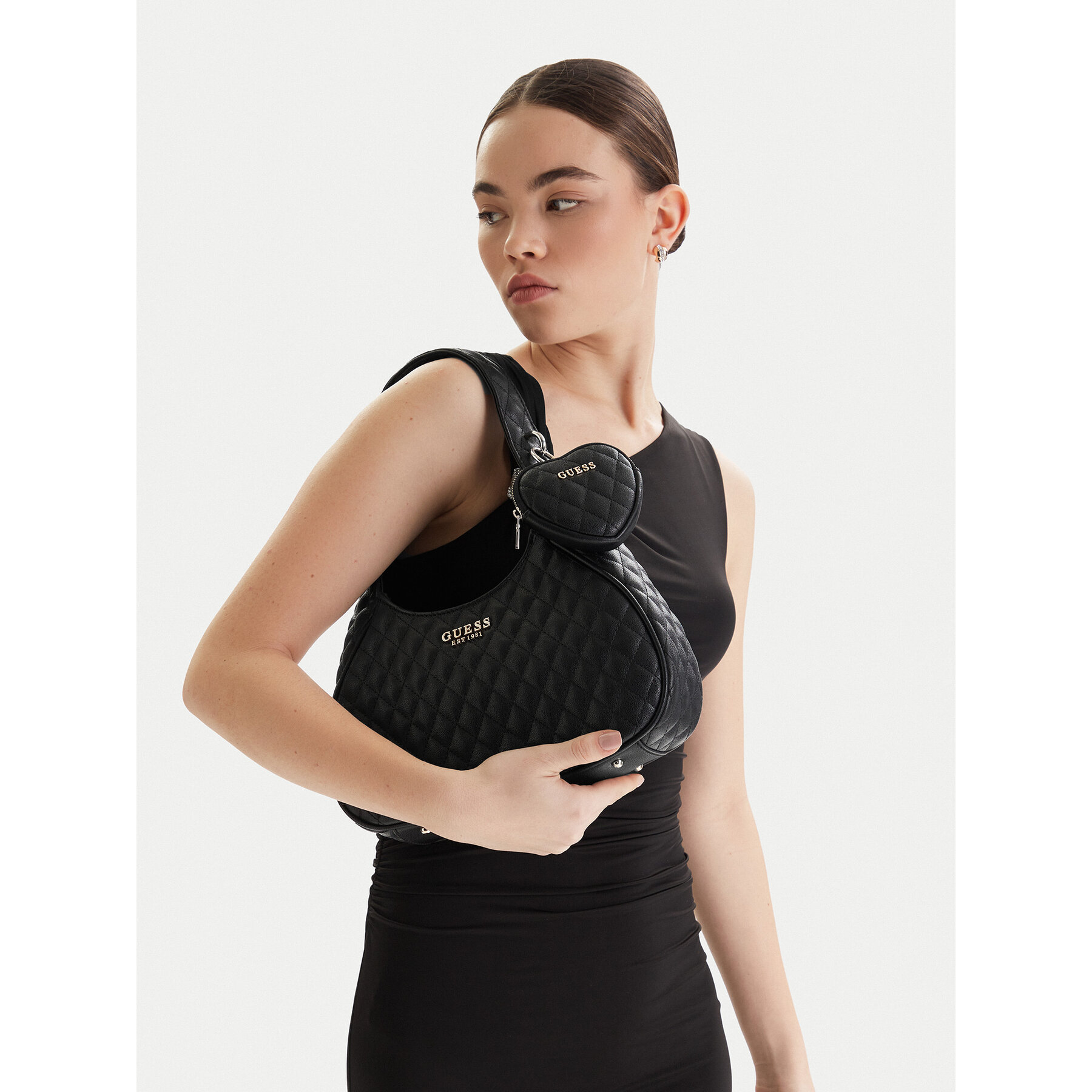 Geantă Guess Atabey HWQG98 94010 Negru