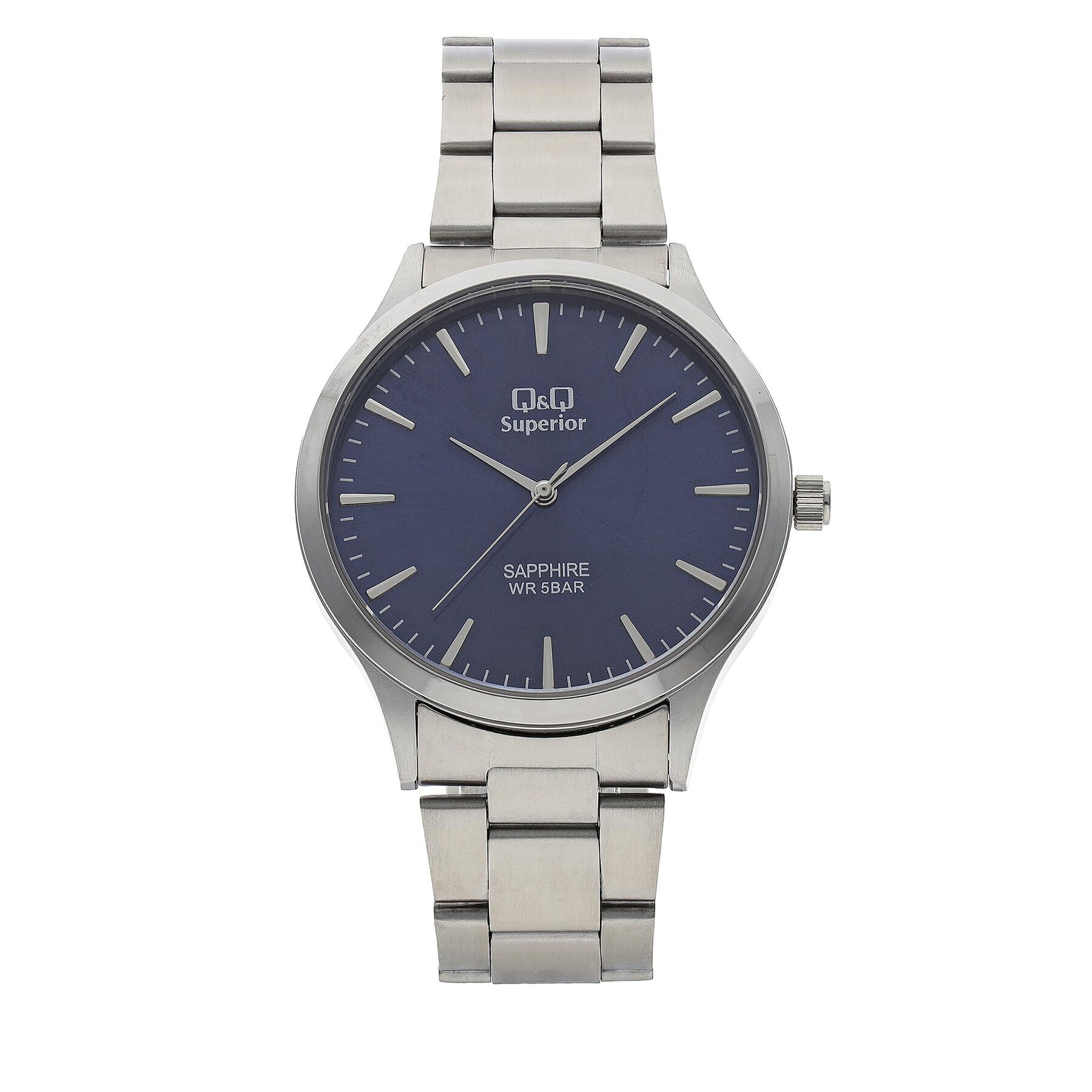 Ročna ura Q&Q S278-222 Silver/Silver
