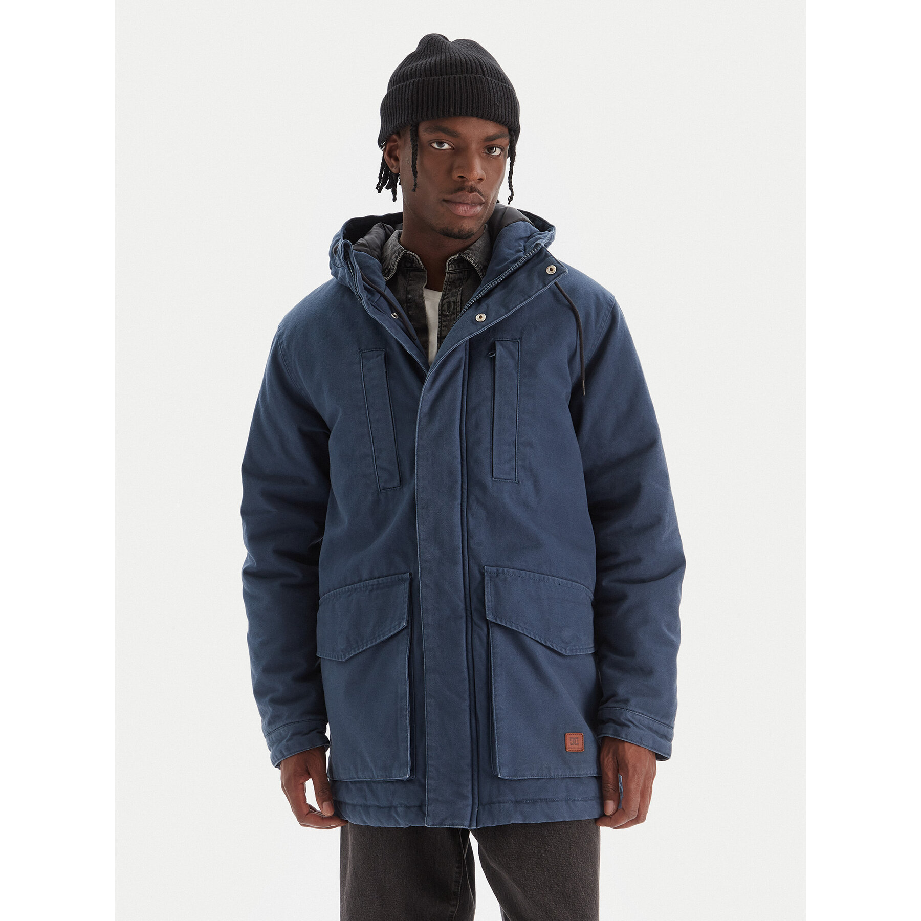 DC Shoes Parka Juryfield EDYJK03262 Dunkelblau Regular Fit