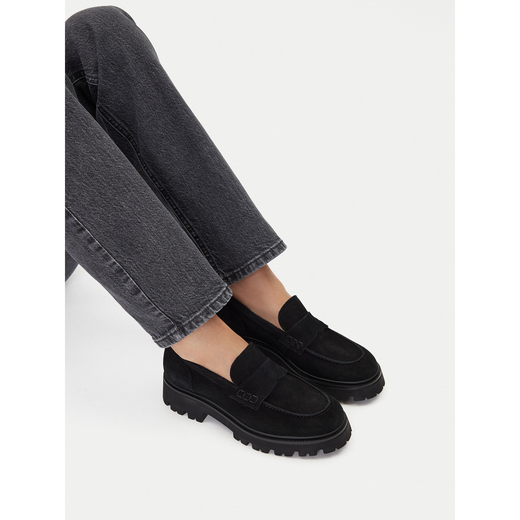 Loafers Badura C-AVAH-25050LM Μαύρο