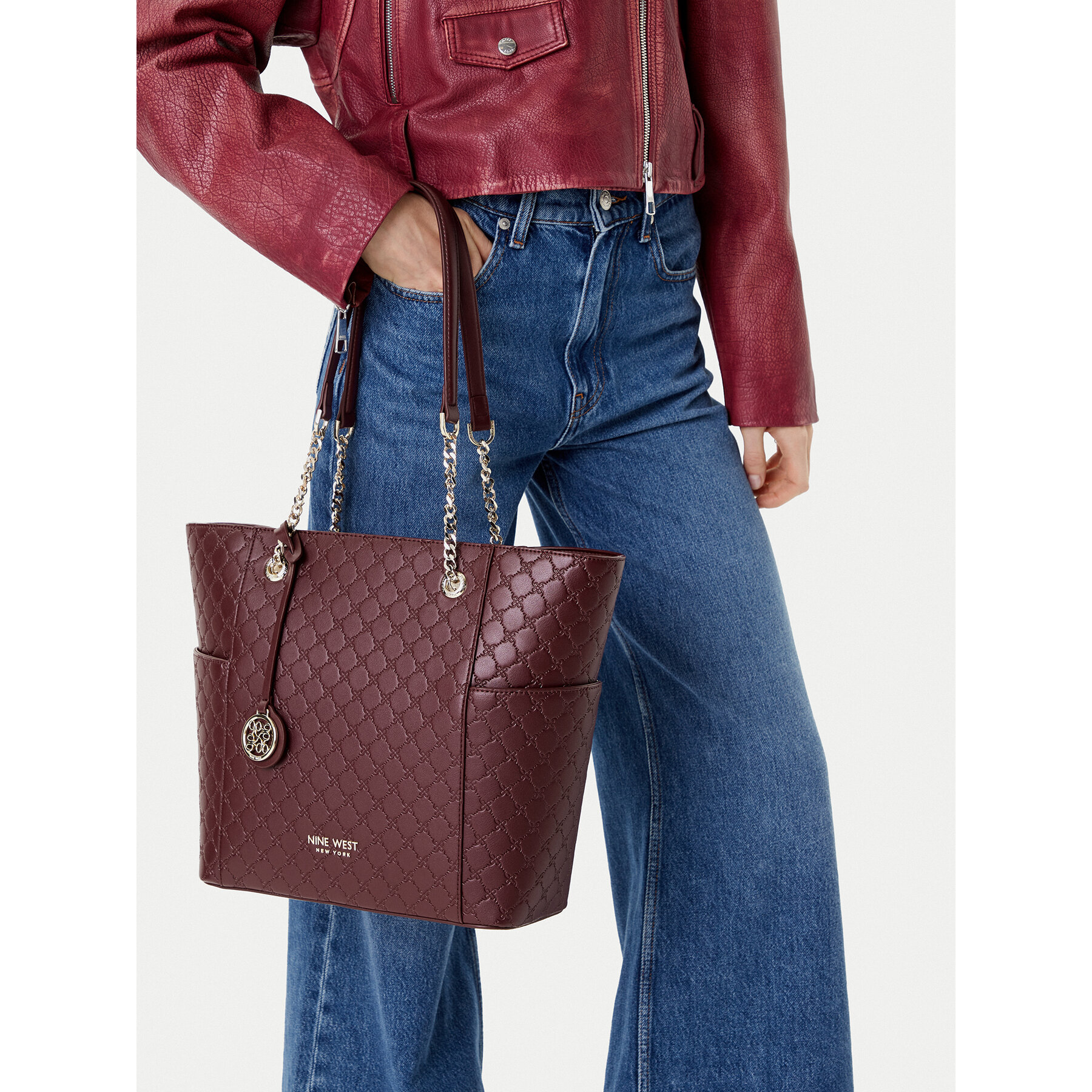 Дамска чанта Nine West CEO-NEBRASKA-LDA8208A Бордо