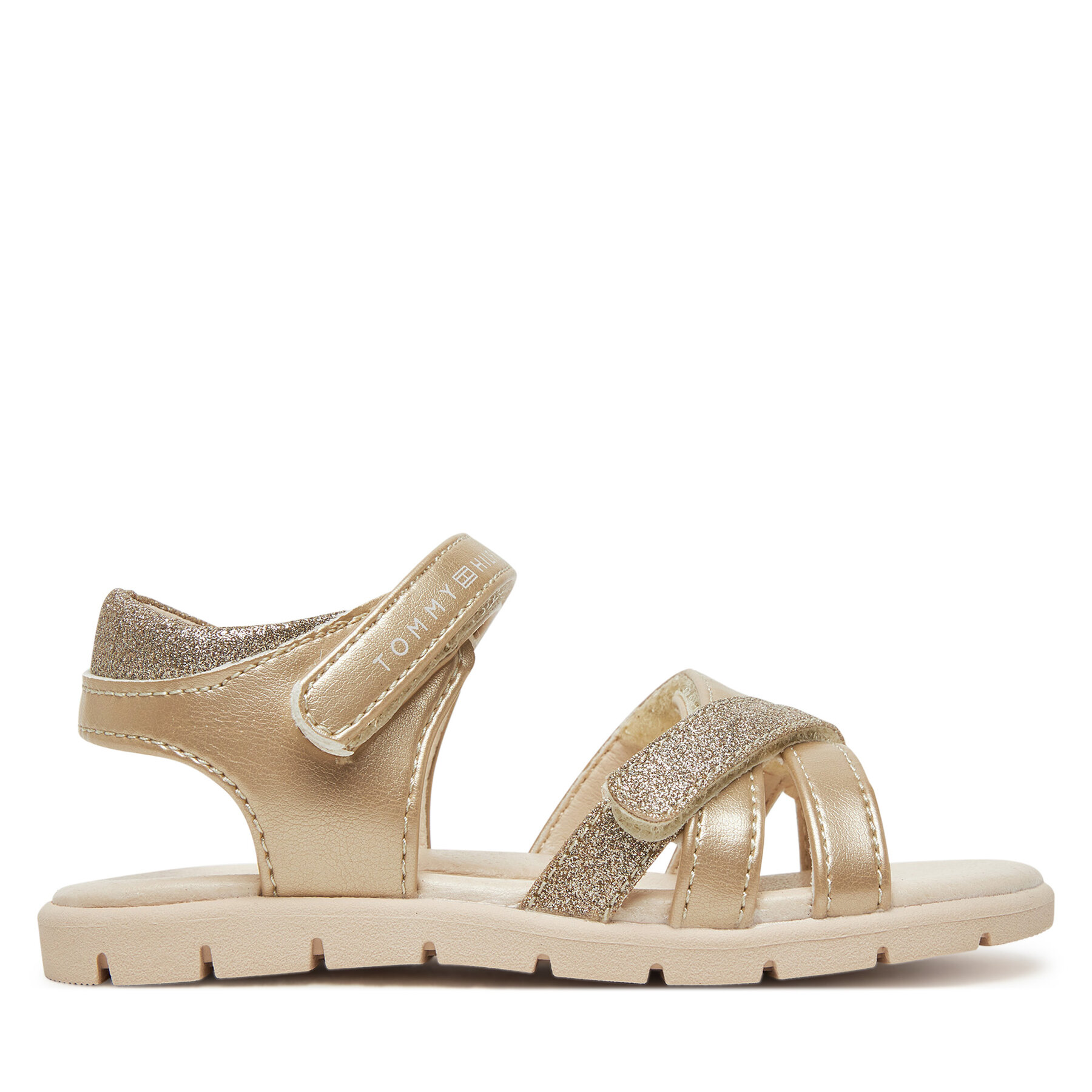 Sandále Tommy Hilfiger T1A2-33771-1381 S Zlatá