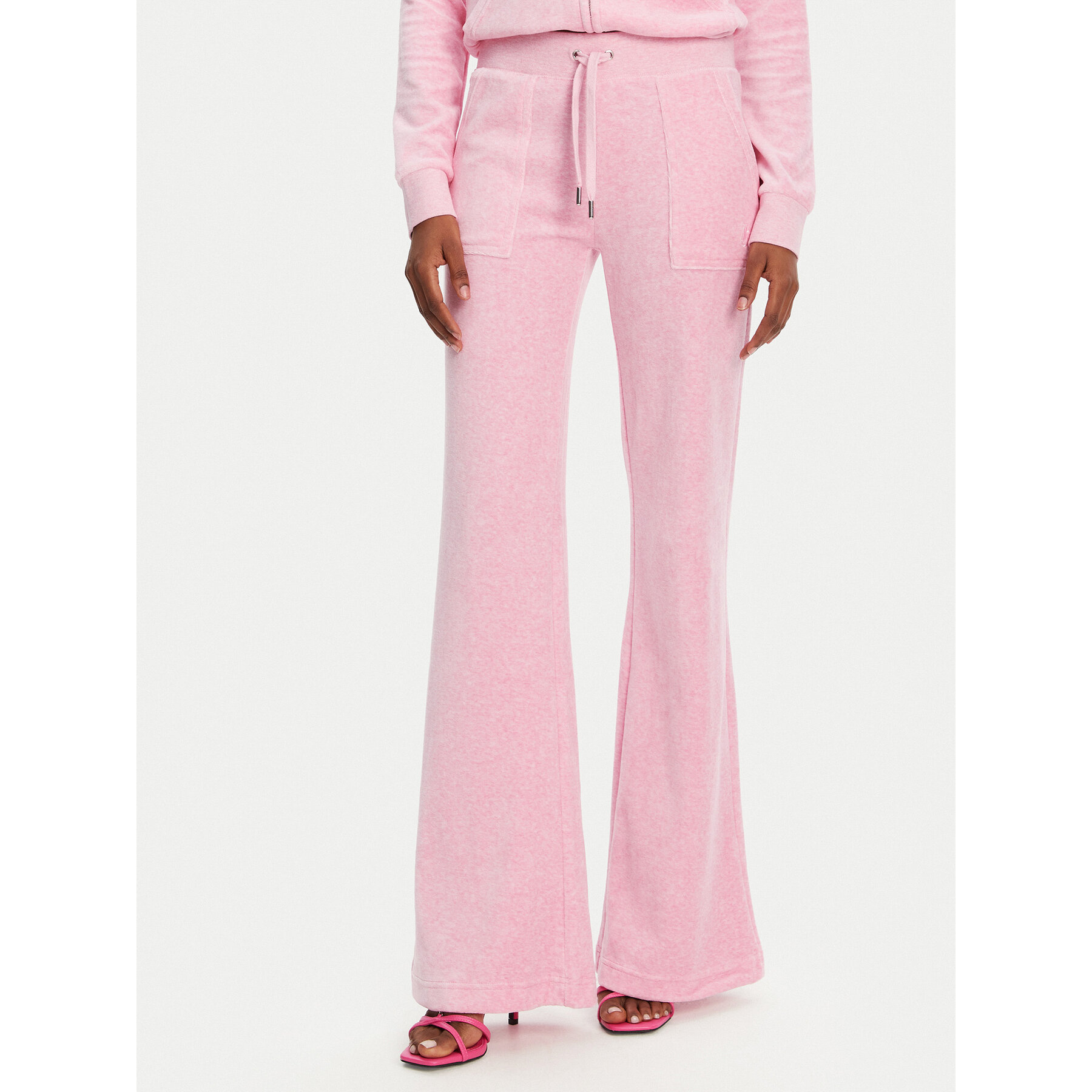 Juicy Couture Jogginghose Layla JCSEBJ001 Rosa Flared Leg