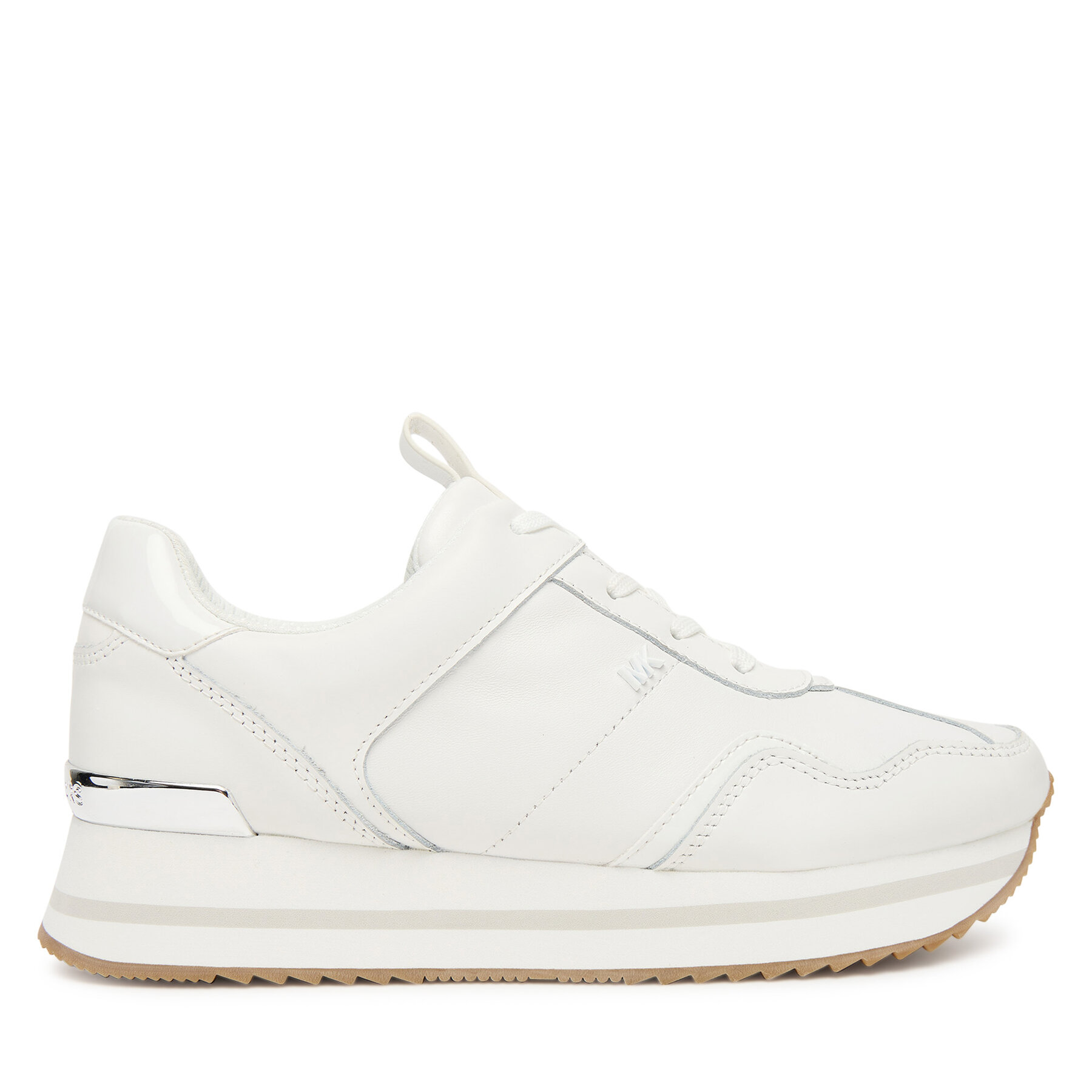Sneakersy MICHAEL Michael Kors Raina Trainer 43T5RNFS2L Biela