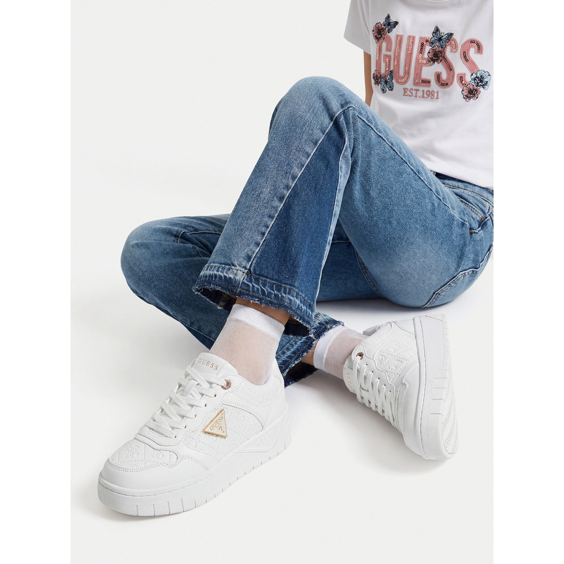 Superge Guess CEOWB-BIC-GG-68-SS Bela