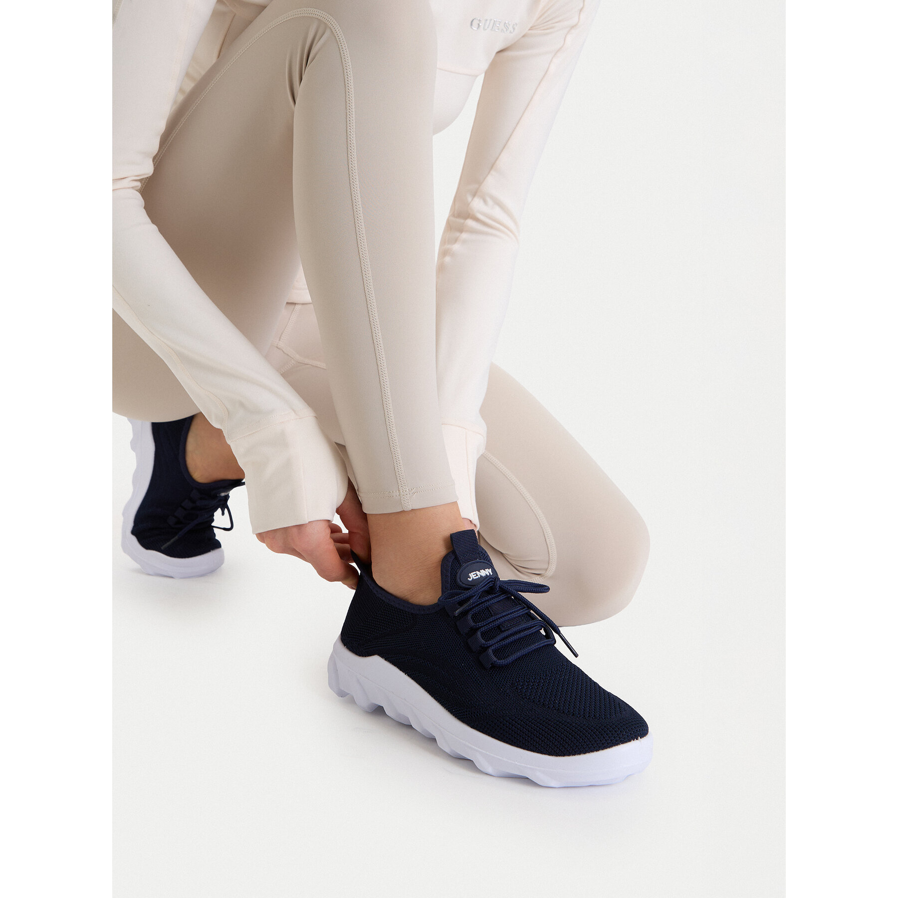 Sneakersy JENNY CEO-WFA2711-1 Tmavomodrá