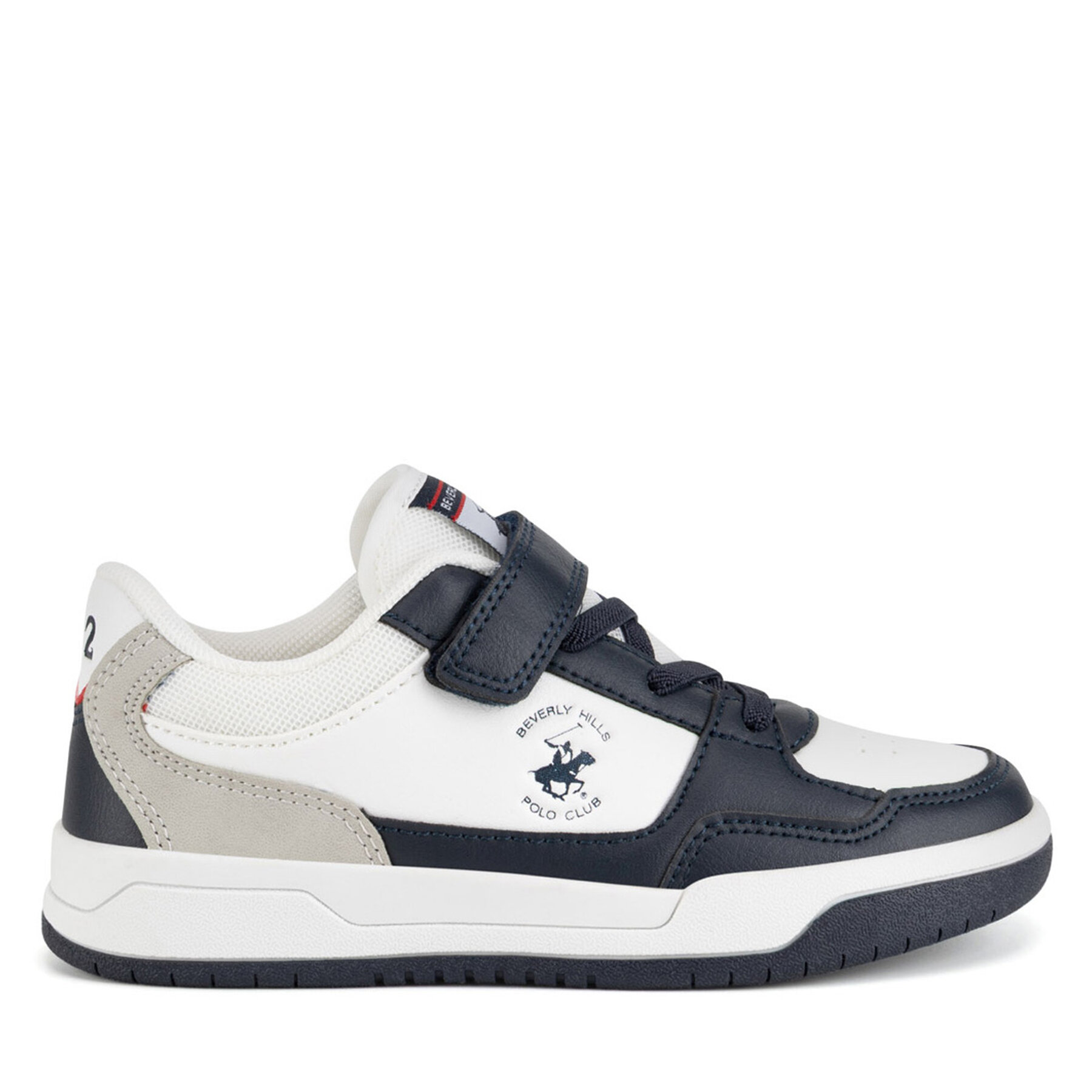 Sneakersy Beverly Hills Polo Club V9-25021 Biela