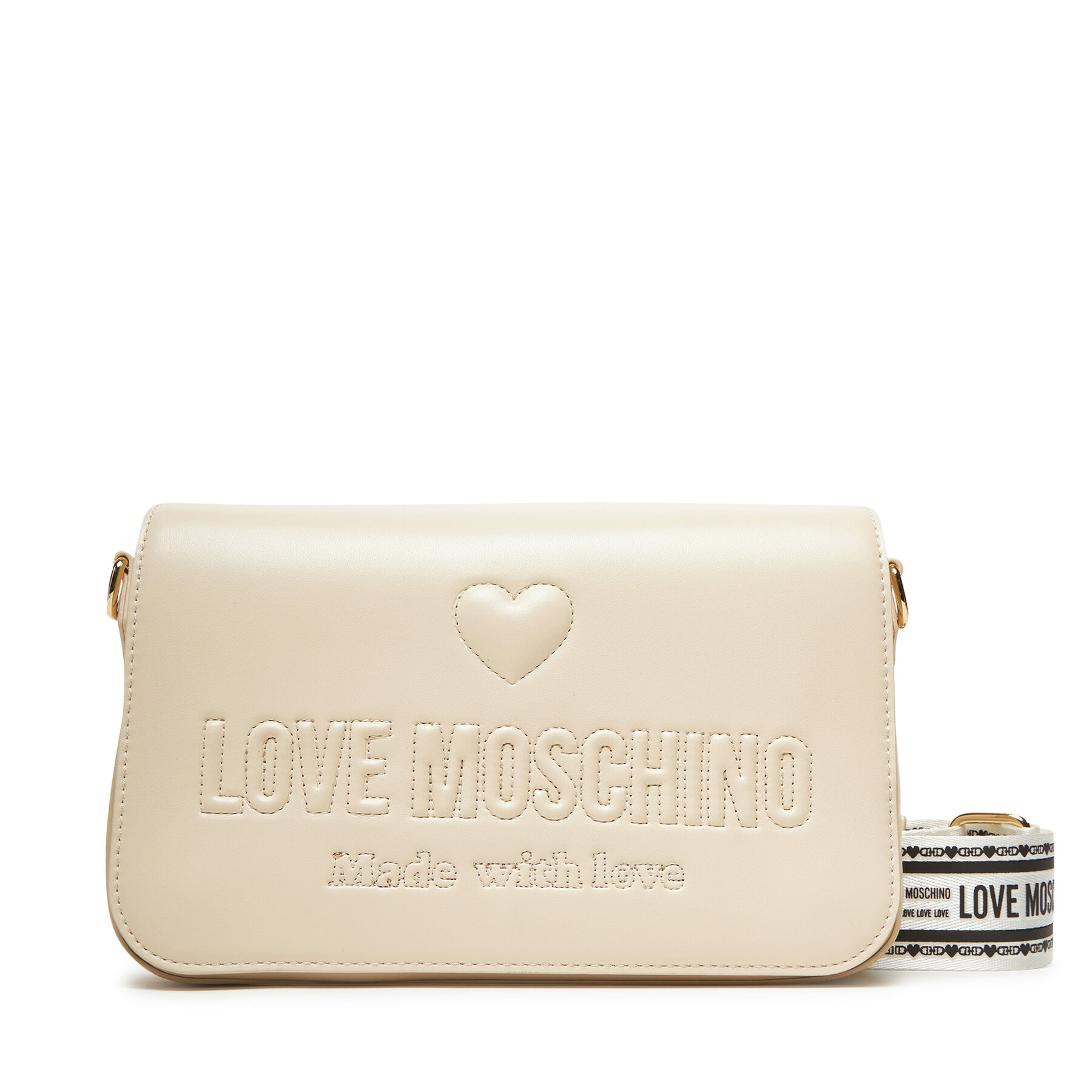 Τσάντα LOVE MOSCHINO JC4221PP0MKF0110 Εκρού