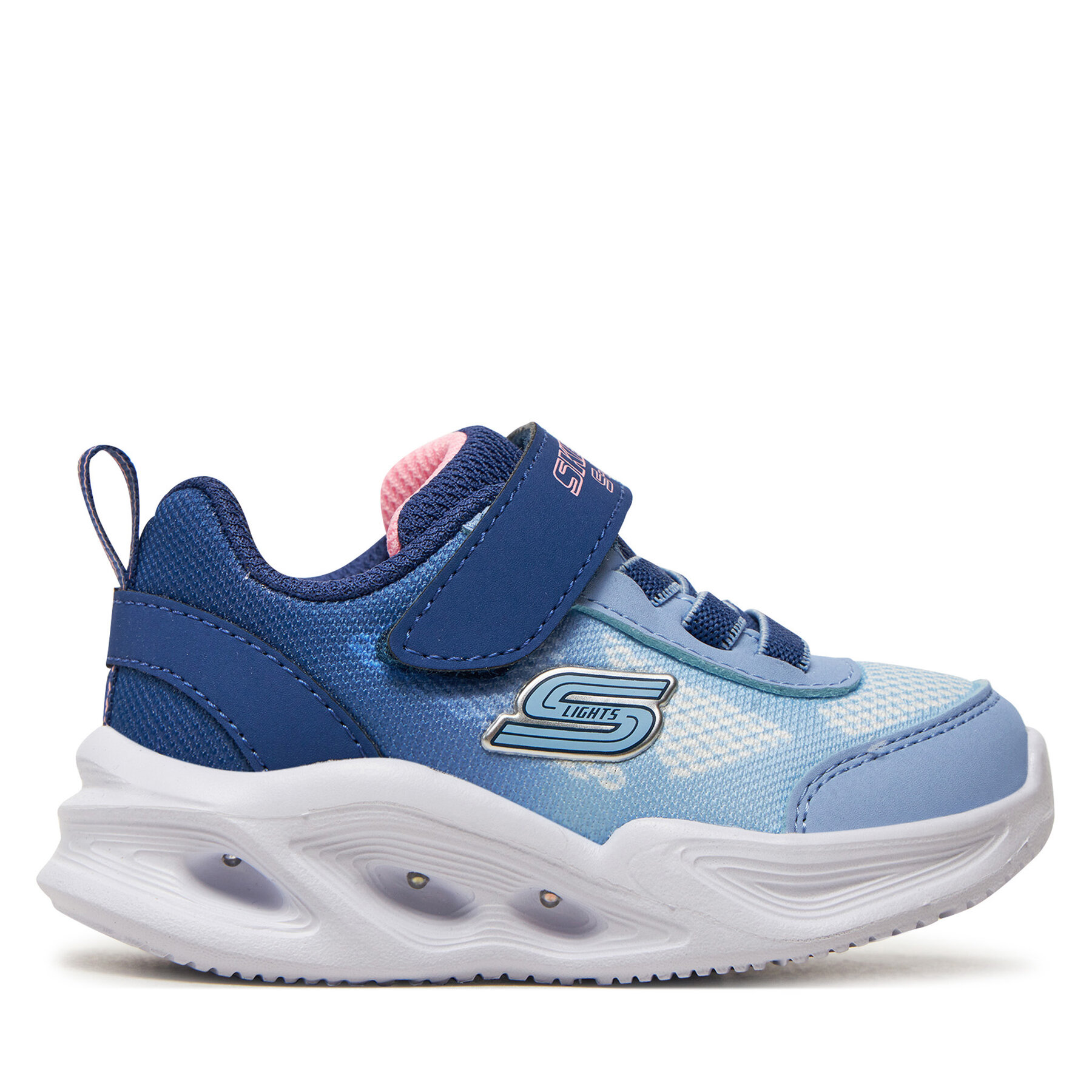 Sneakersy Skechers Ombre Deluxe 303714N Modrá