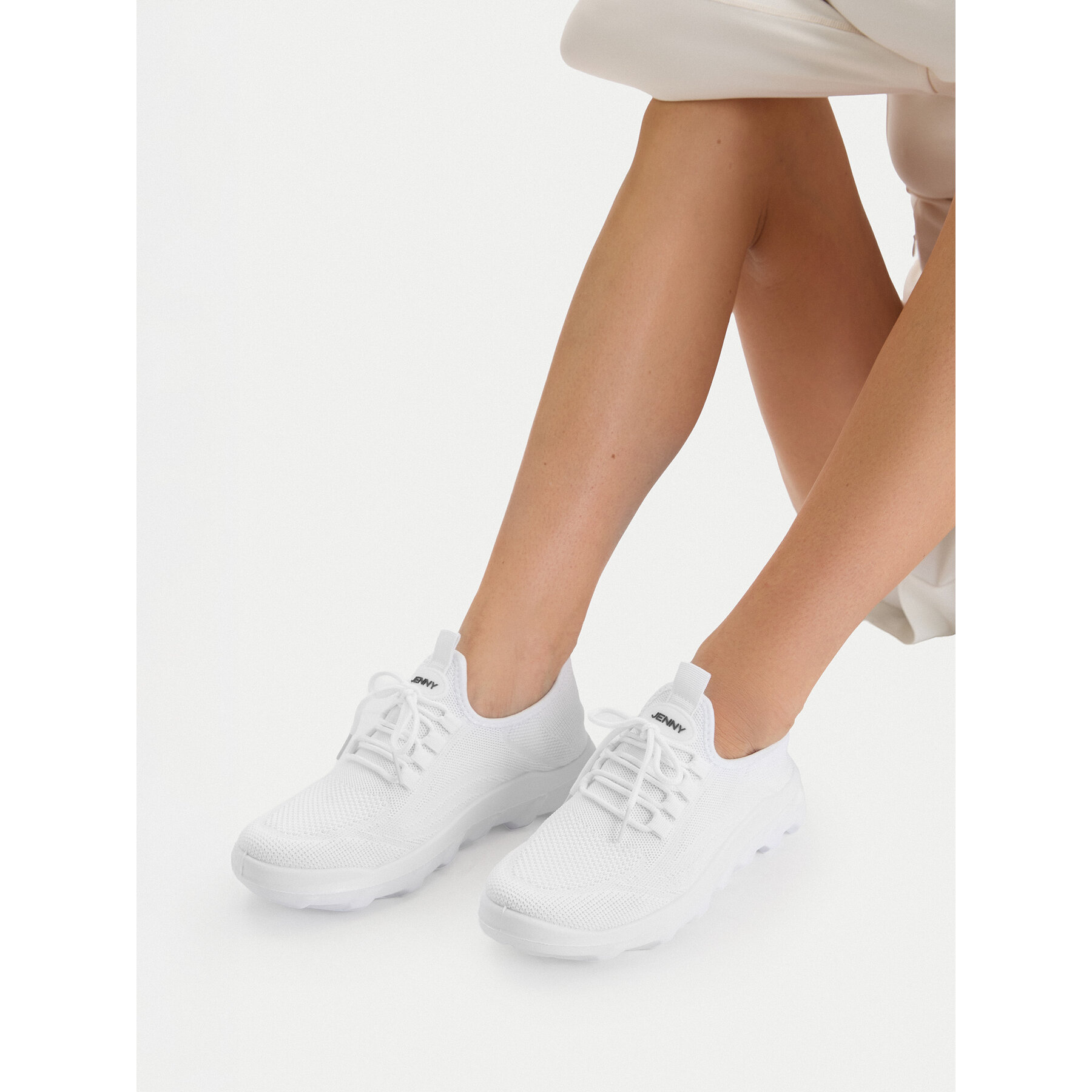 Sneakersy JENNY CEO-WFA2711-1 Biela