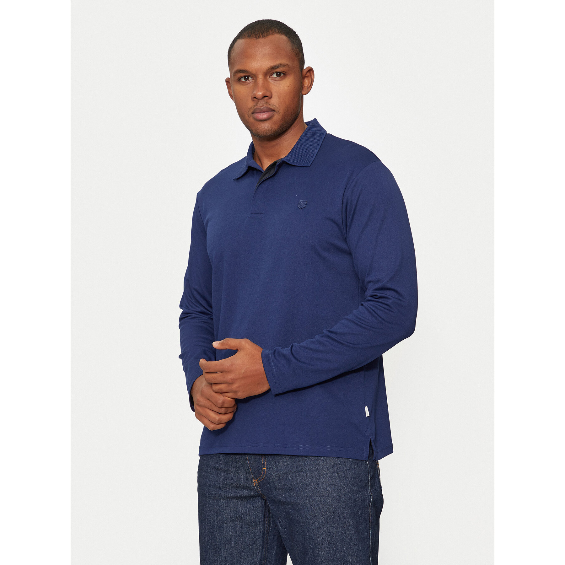 Jack & Jones Polo Crodney 12259645 Blu Regular Fit