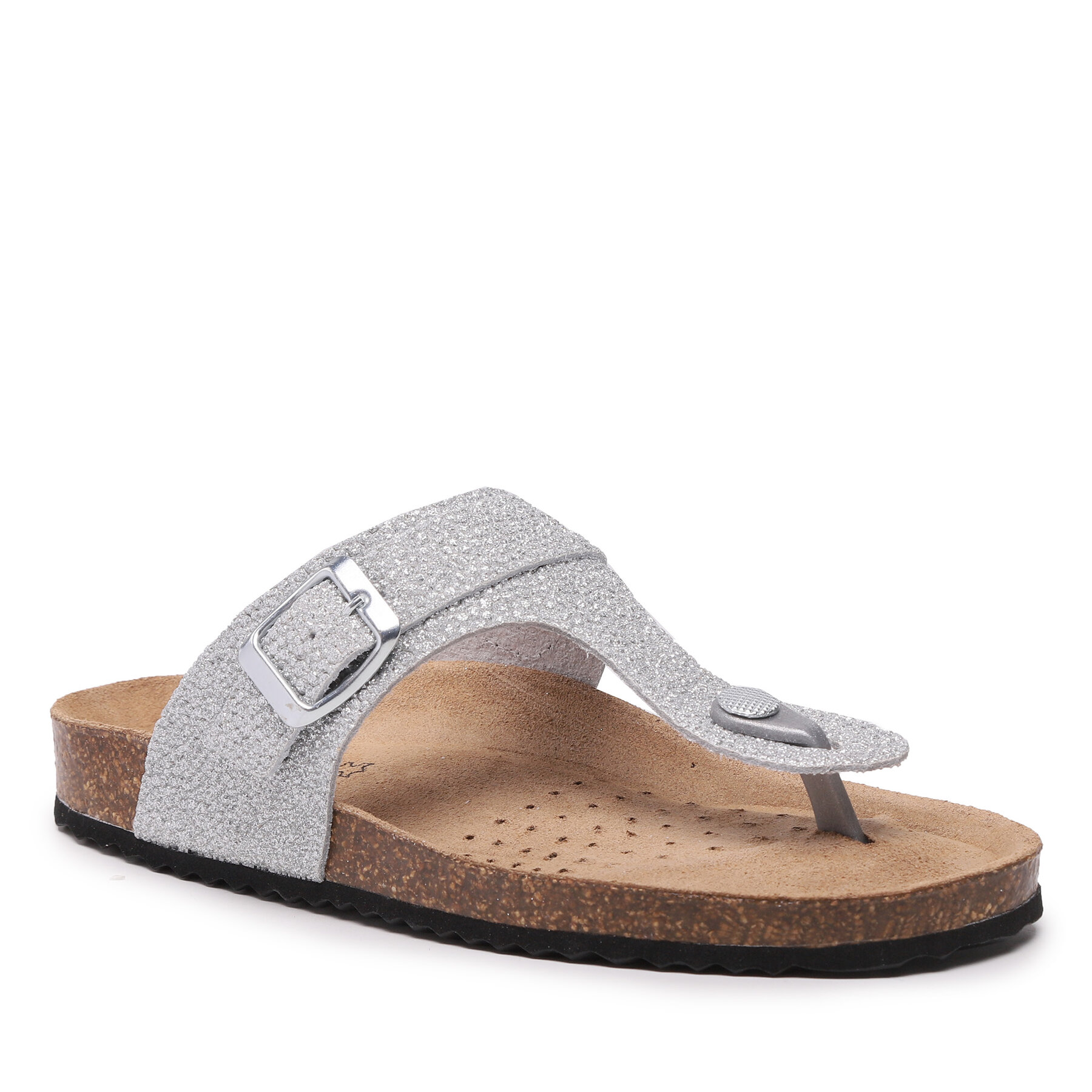 Flip flop Geox D Brionia K D35LSK 000CF C1019 Silver 000CF imagine super redus 2022