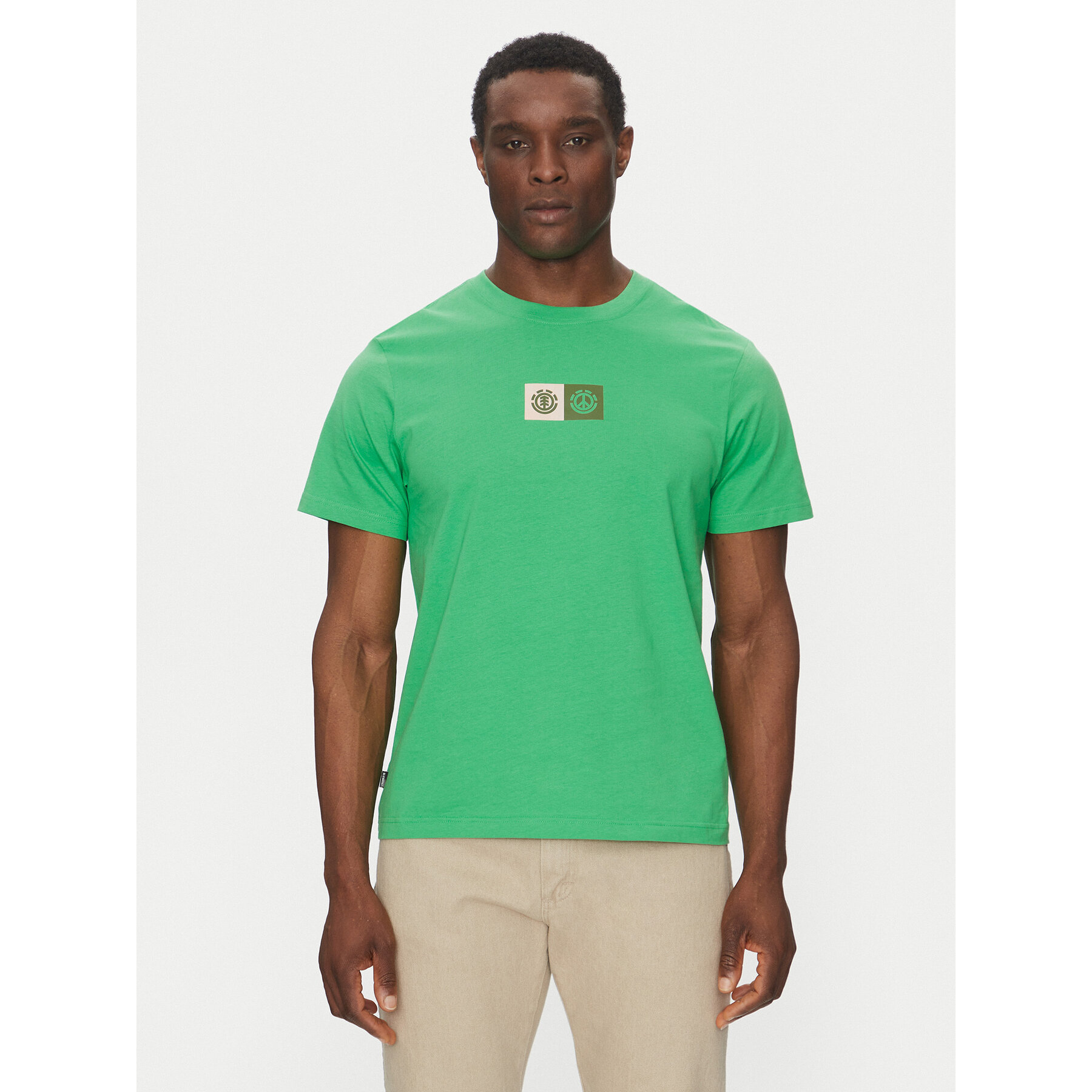 Element T-Shirt ELYZT00492 Πράσινο Regular Fit