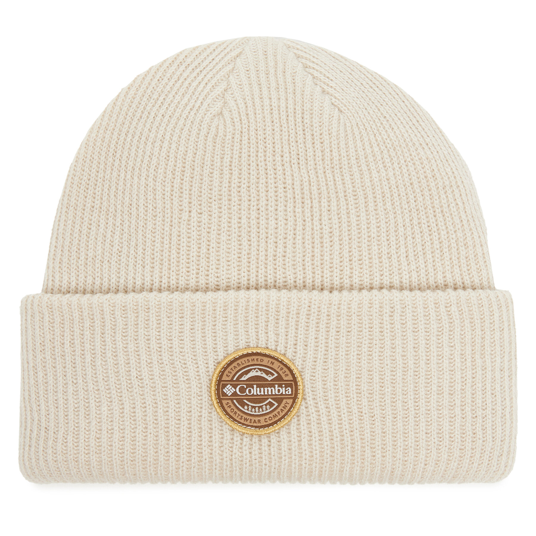 Damska Columbia Czapka Écru Provisions Cuffed 2092601