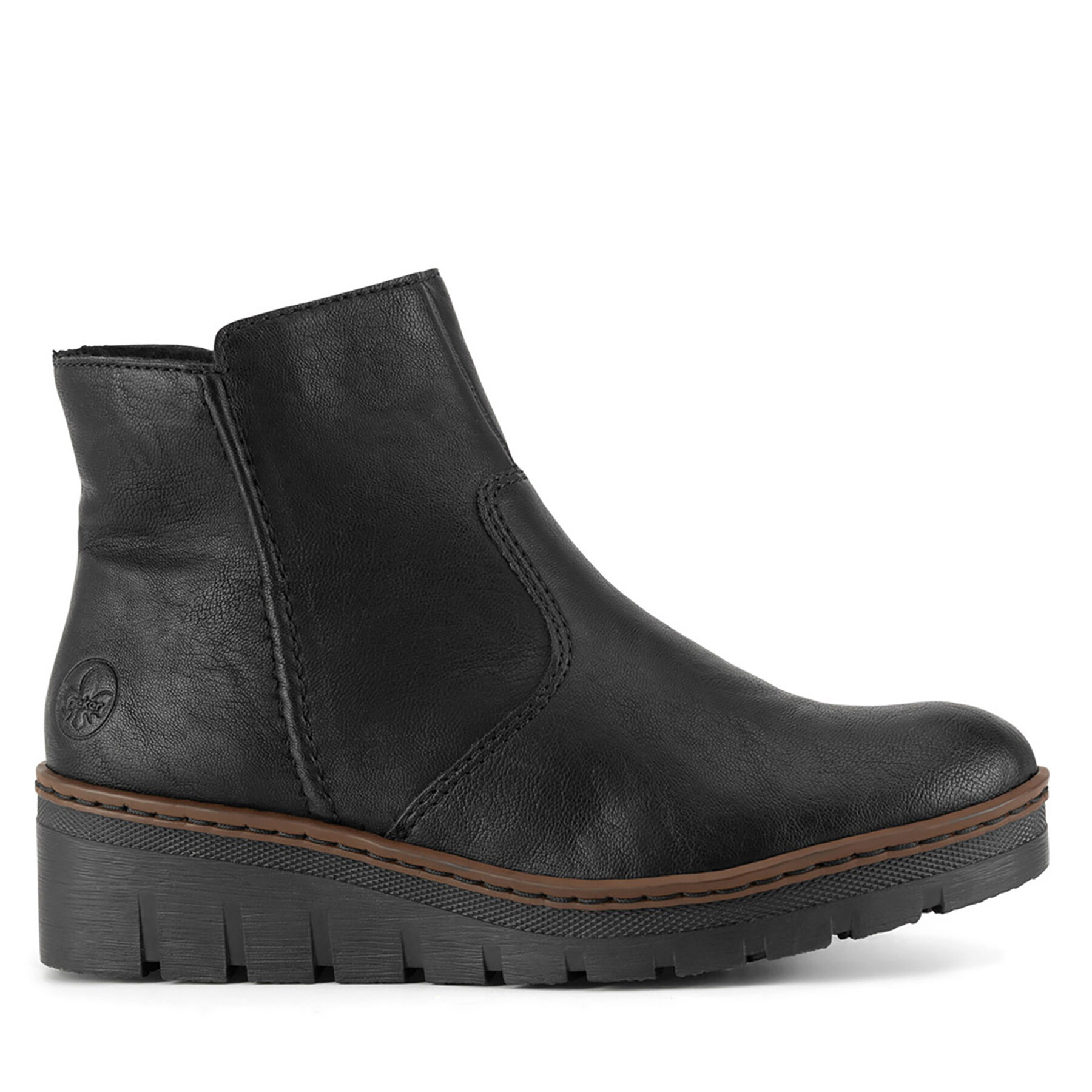 Členková obuv Rieker X9165-00 Čierna