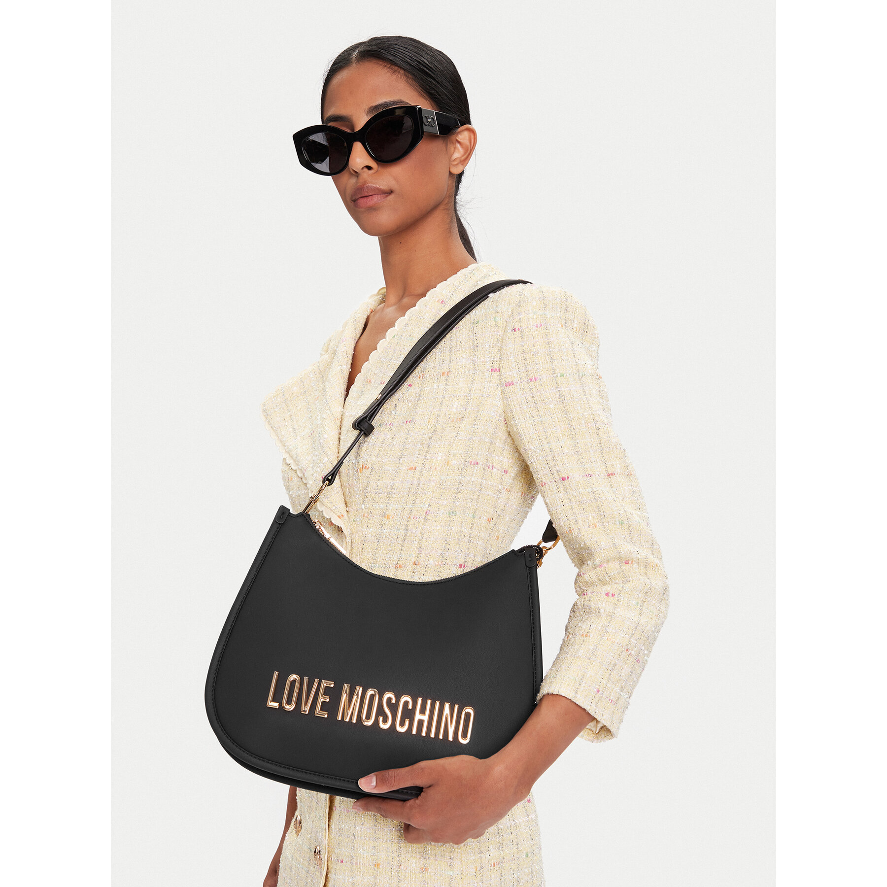 Kabelka LOVE MOSCHINO JC4021PP0NKD0000 Čierna