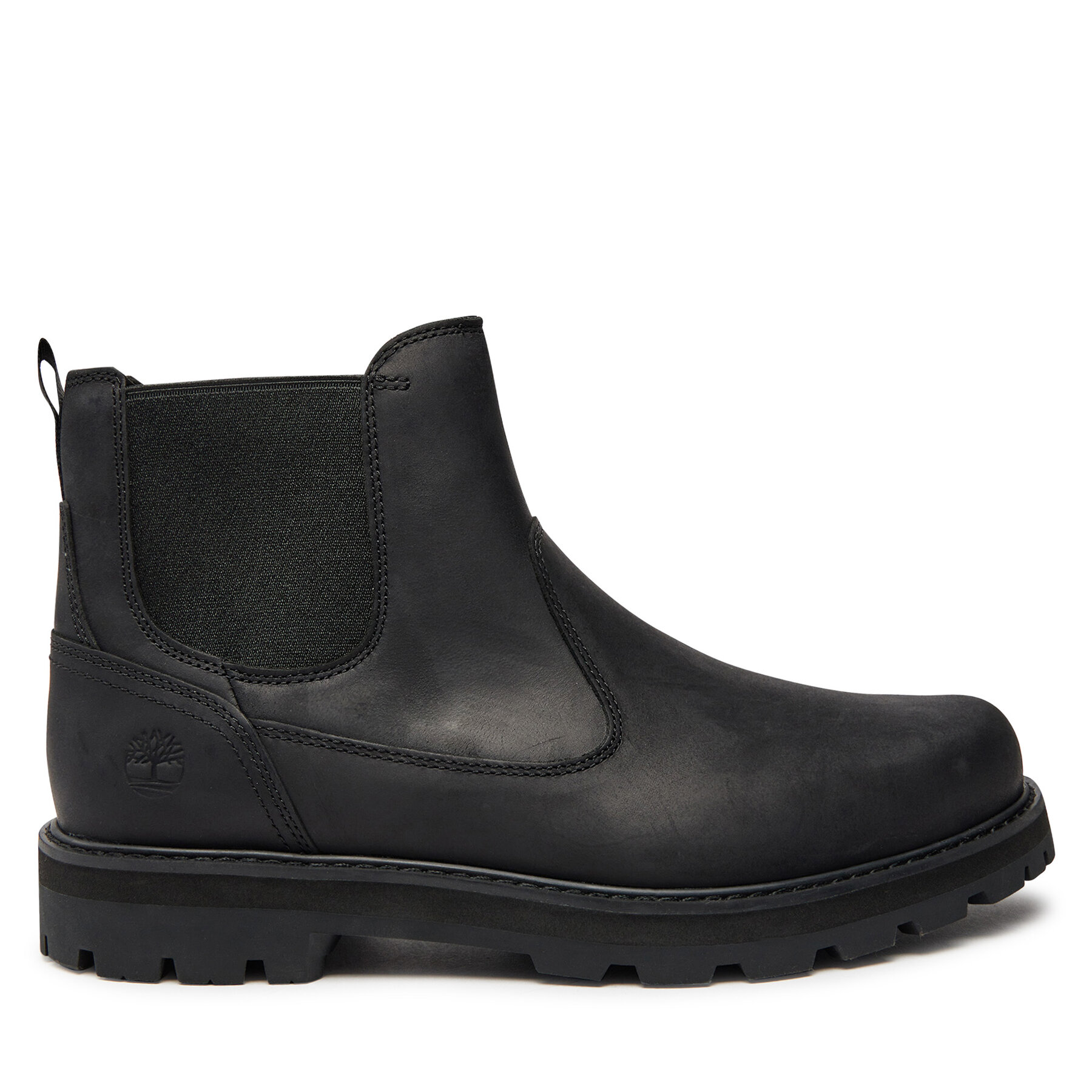Členková obuv s elastickým prvkom Timberland Britton Road Mid Chelsea TB0A6A4WW021 Čierna