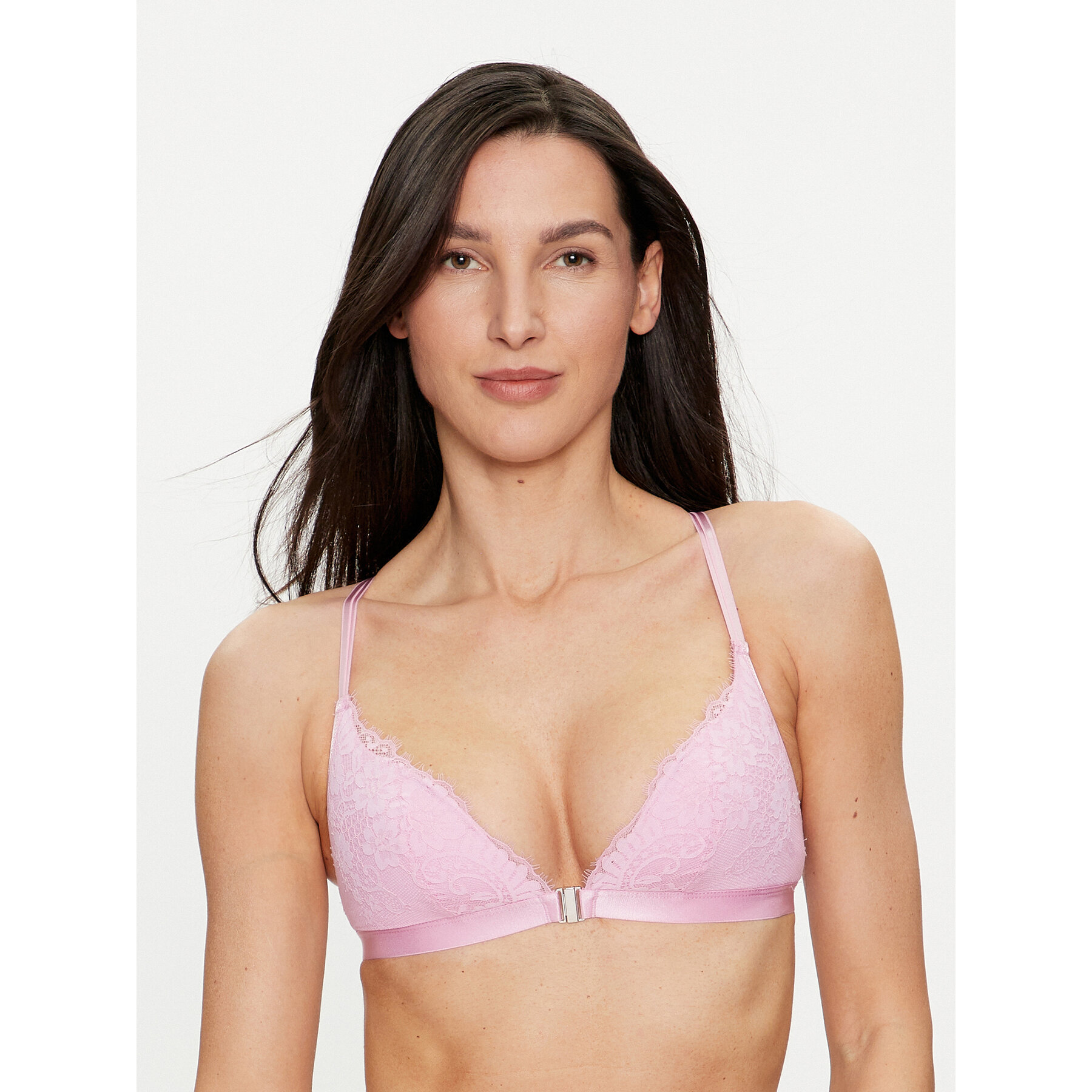 Hunkemöller Bralette melltartó Lidia 205497 Rózsaszín