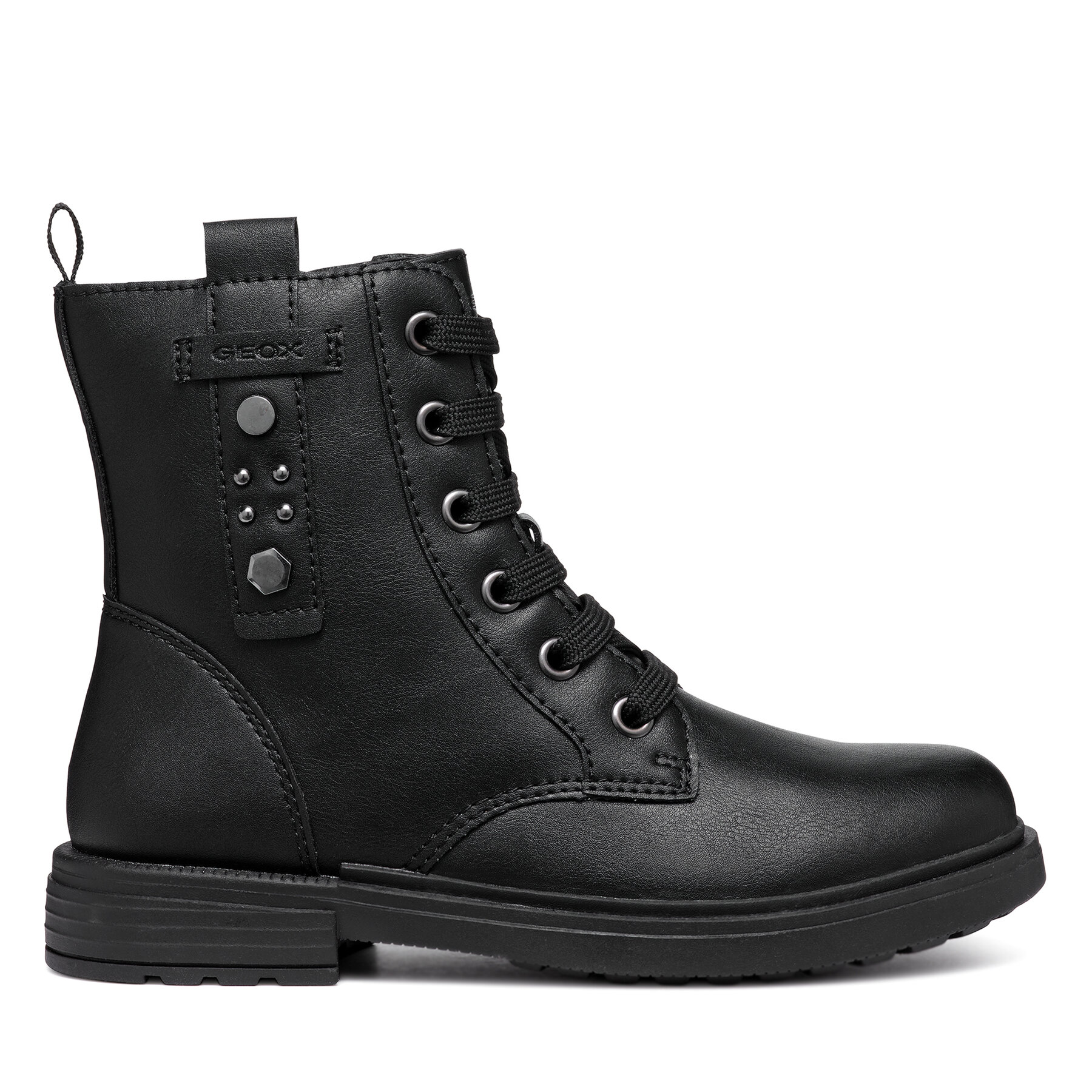 Zābaki Geox Jr Eclair J469QM 0009F C9999 M Melns