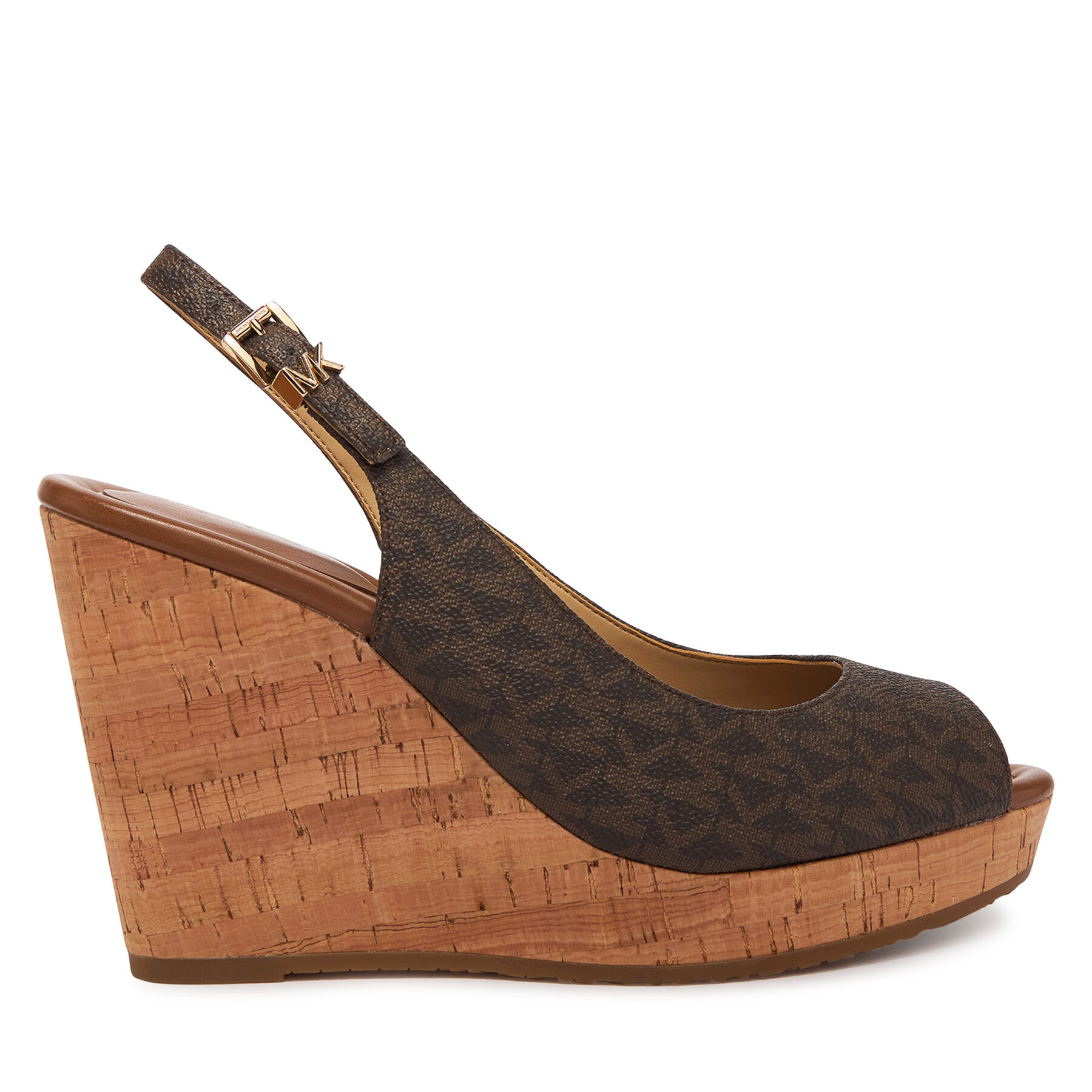 Sandále MICHAEL Michael Kors Rosie Wedge 40S6RSHS1B Hnedá