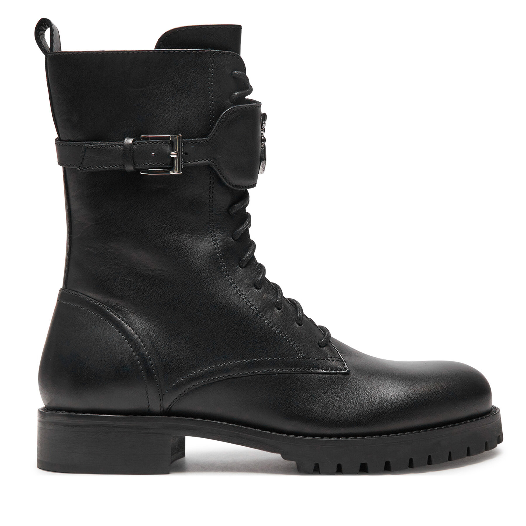 Kinder Stiefeletten Patrizia Pepe, Schuhgröße 35, Schwarz, 8Y0080/L078-K103