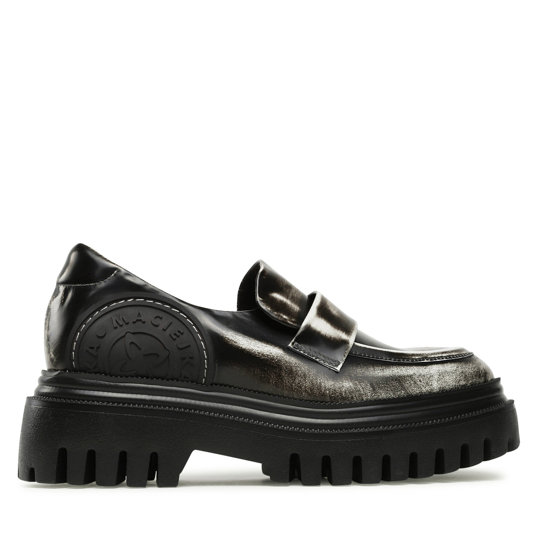 Damskie Loafersy Maciejka, Rozmiar 41 Czarny 6294A-11/00-8