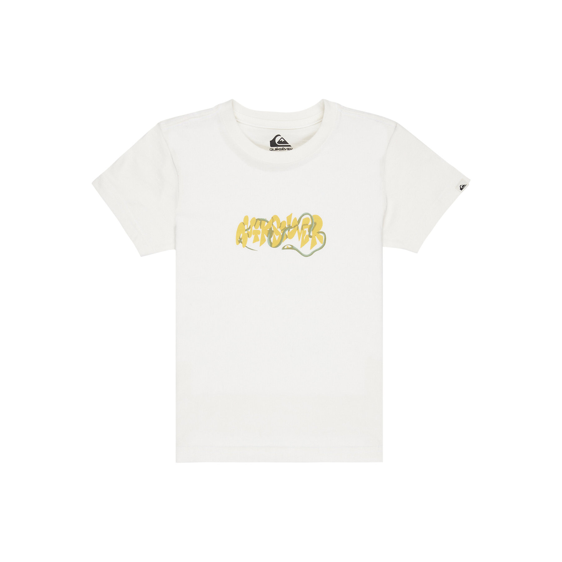 Quiksilver Póló Ev Bloomsday EQKZT03570 Fehér Regular Fit