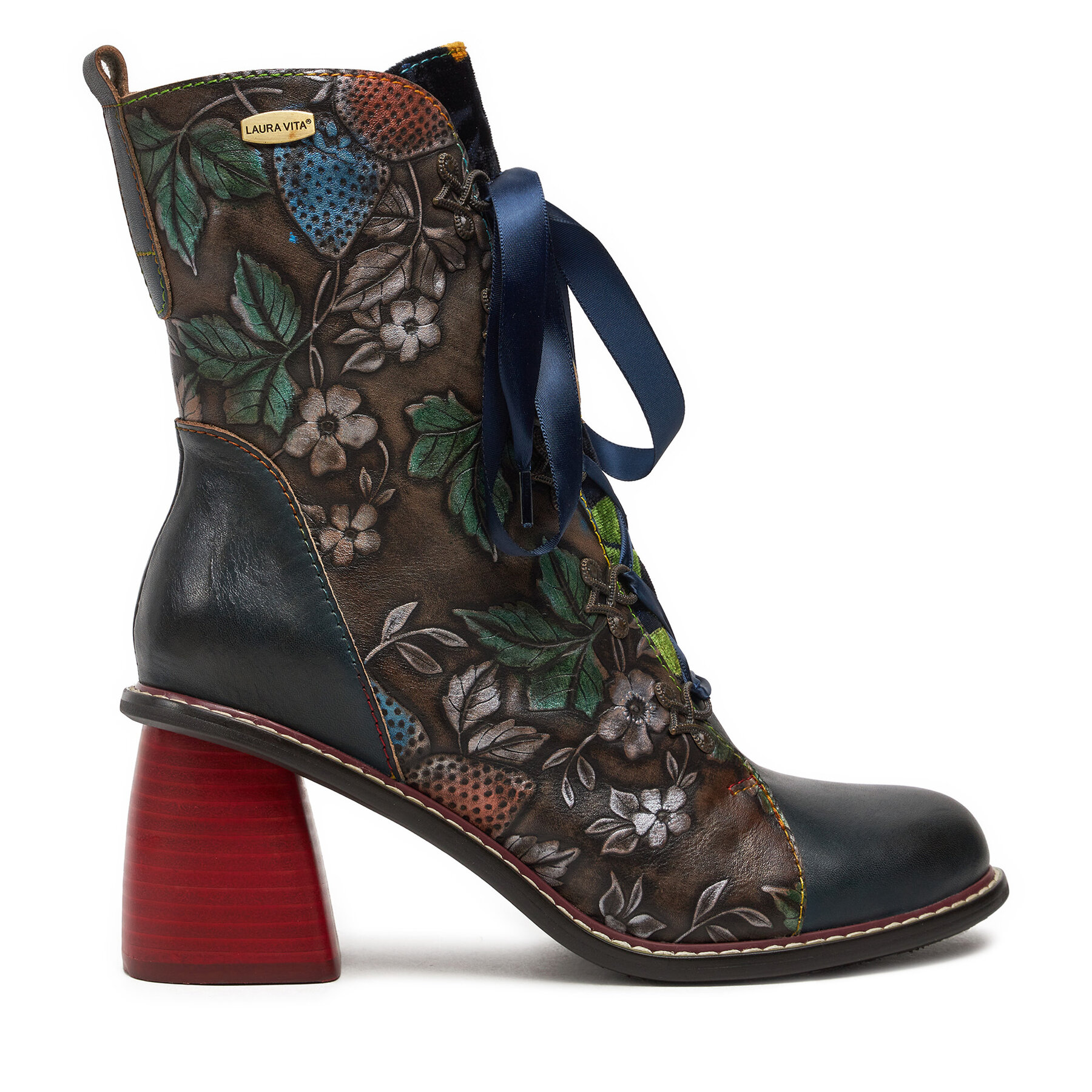 Botines Laura Vita Evcao 311 Azul