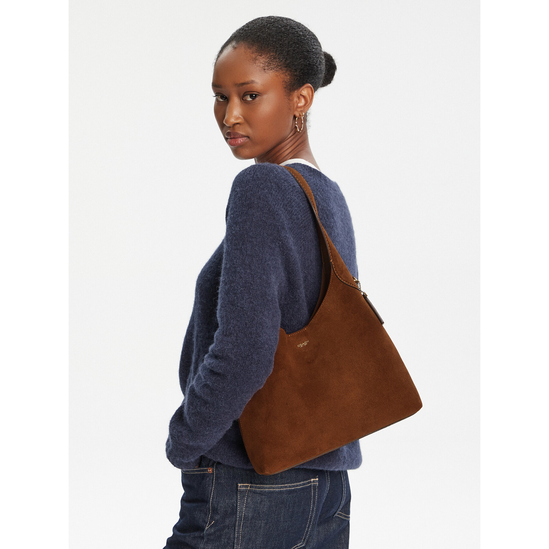 Geantă Coach CW637 Maro