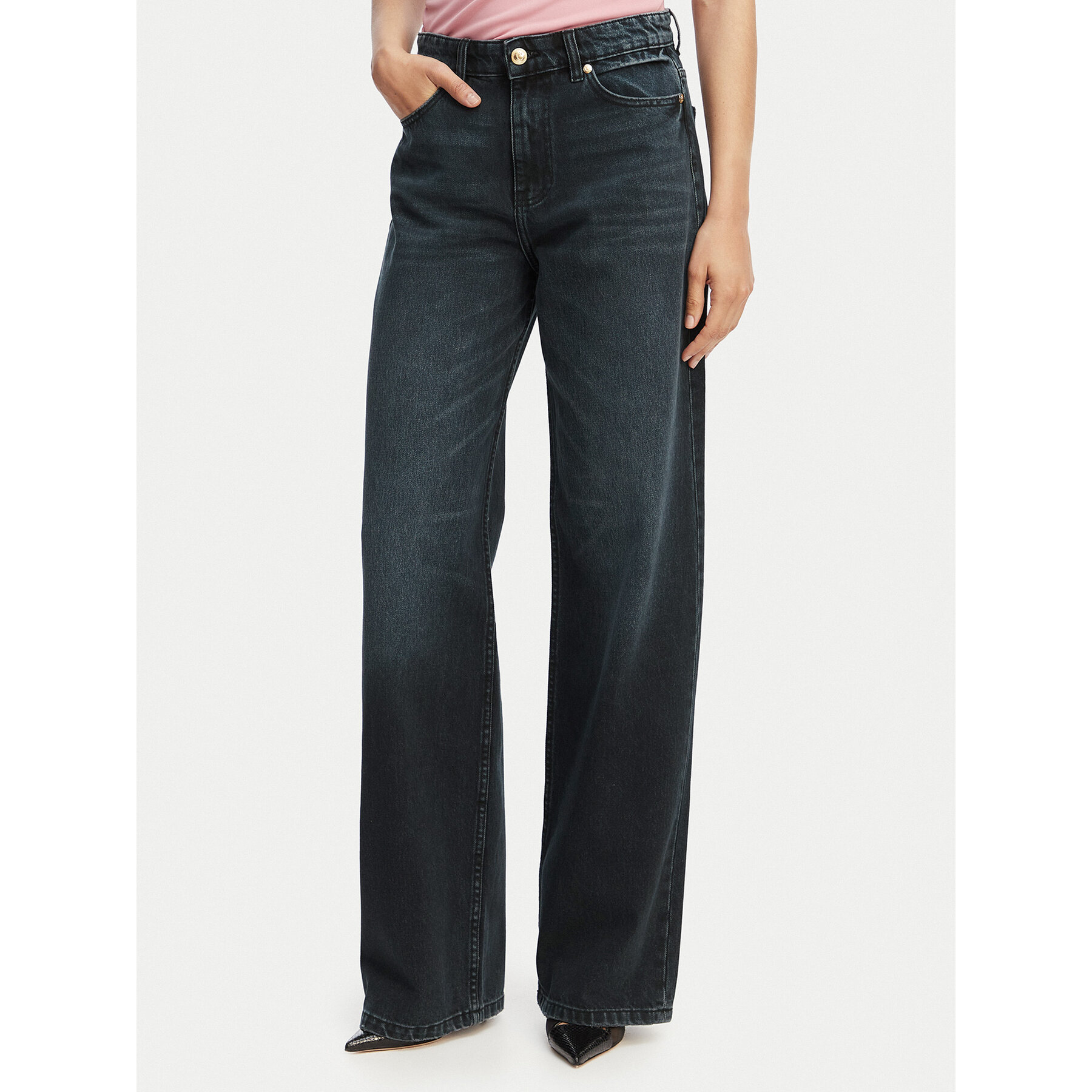 Just Cavalli Jeans 80PAB5T2 CDWCH Dunkelblau Straight Fit