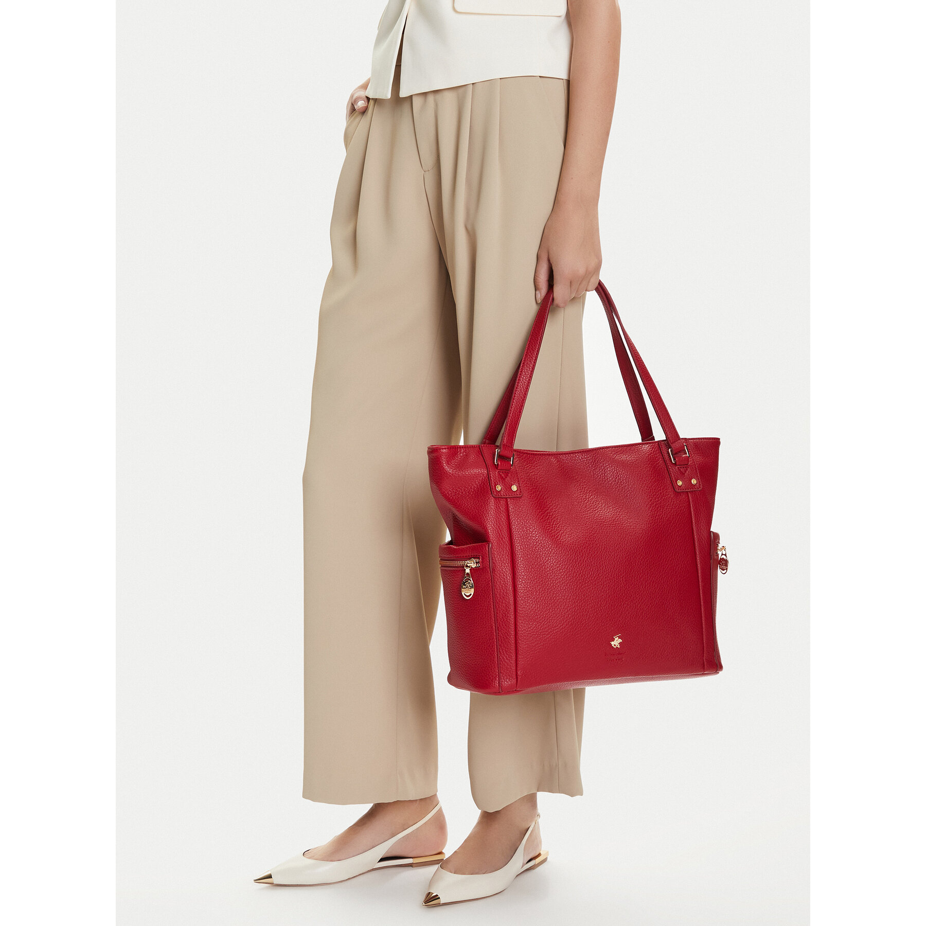 Geantă Beverly Hills Polo Club CEO-BHPC-C-005-08 Vișiniu