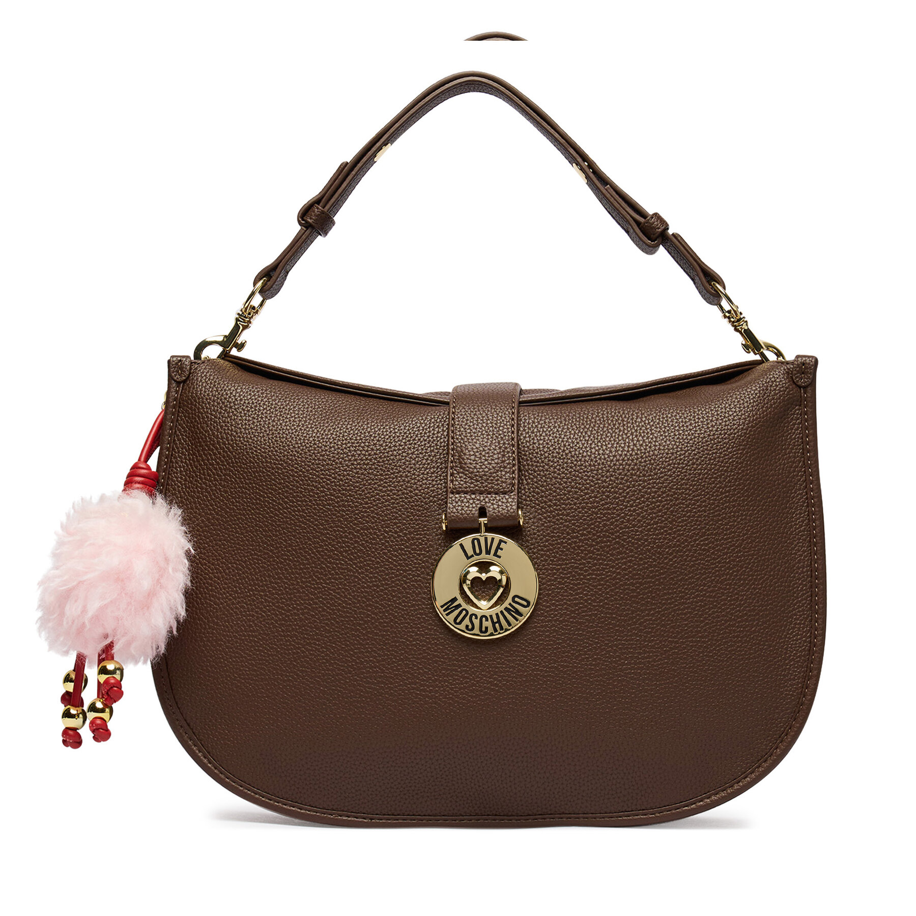 Geantă LOVE MOSCHINO JC4234PP0PKI0313 Maro