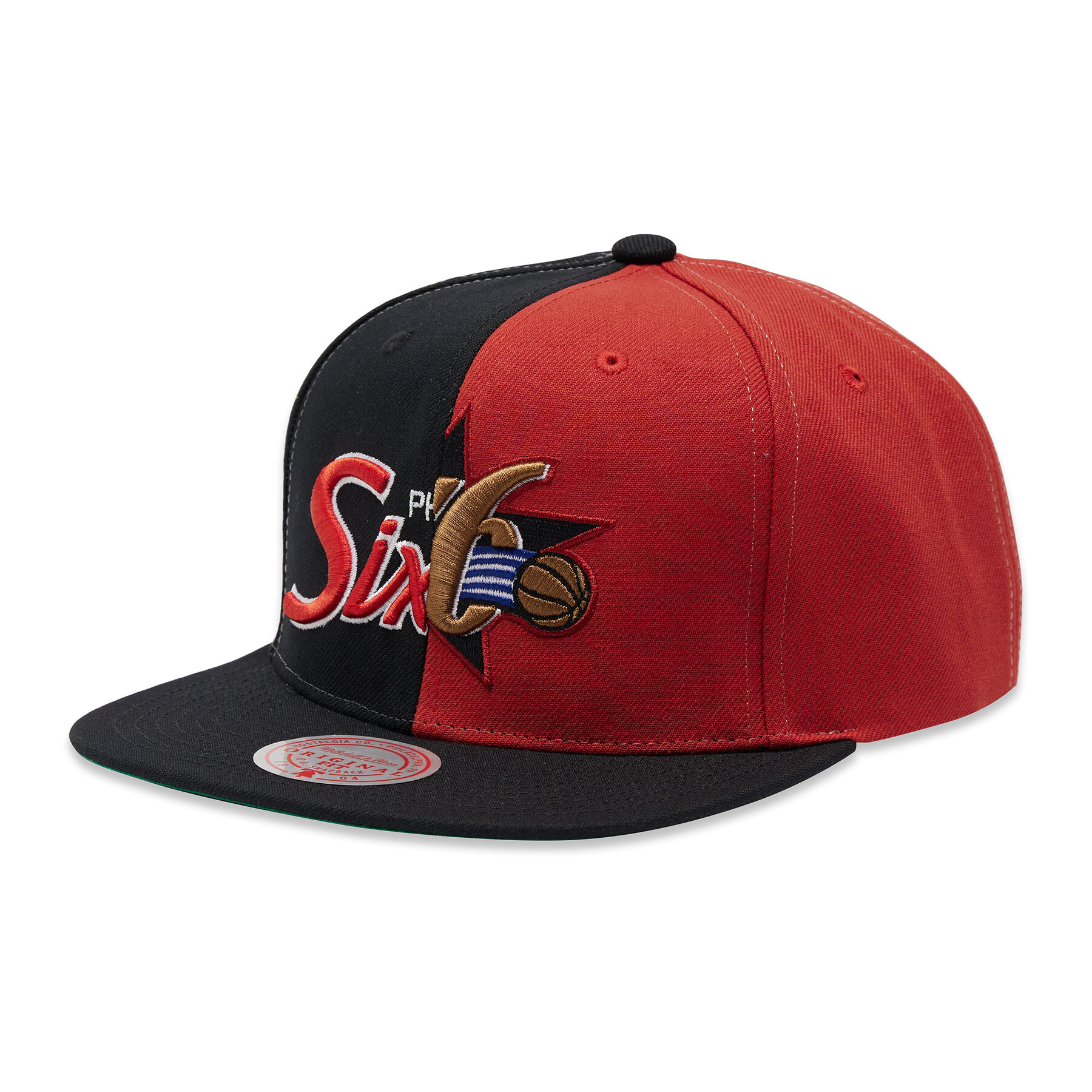 Keps Mitchell & Ness NBA Split Crown HHSS4321 Svart