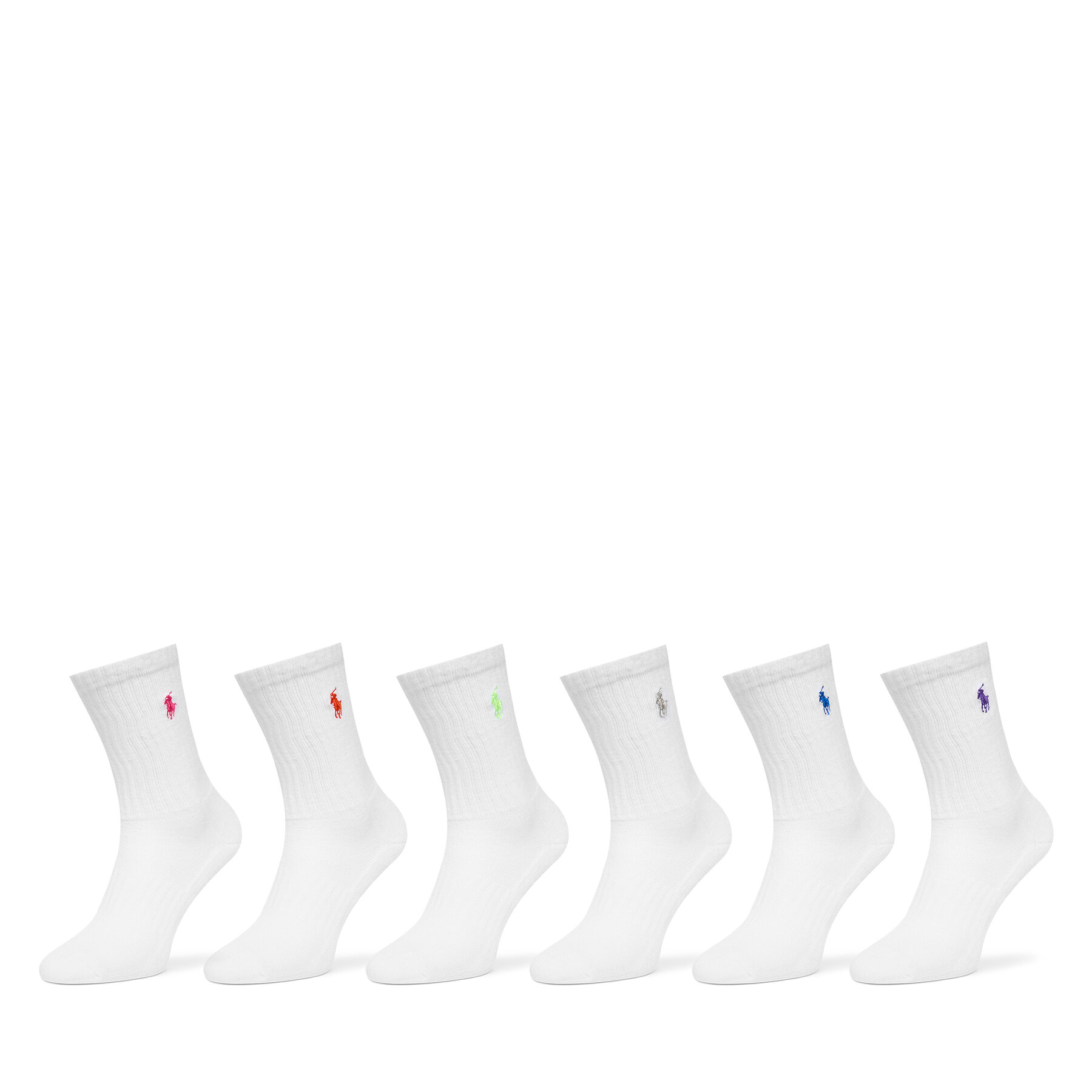 Șosete lungi Polo Ralph Lauren 455972889003 Alb